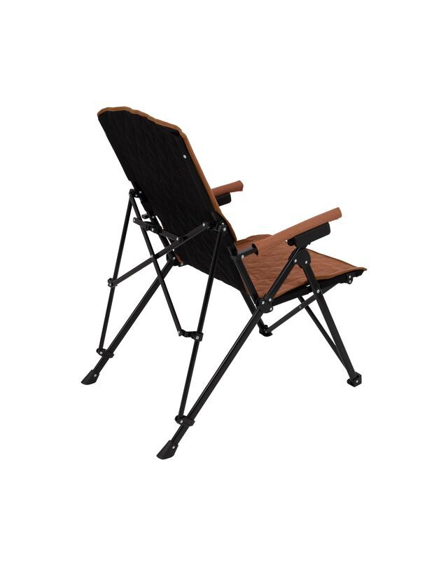 Faltstuhl, Campingstuhl, Gepolstert, Armlehnenpolster, Metallrahmen