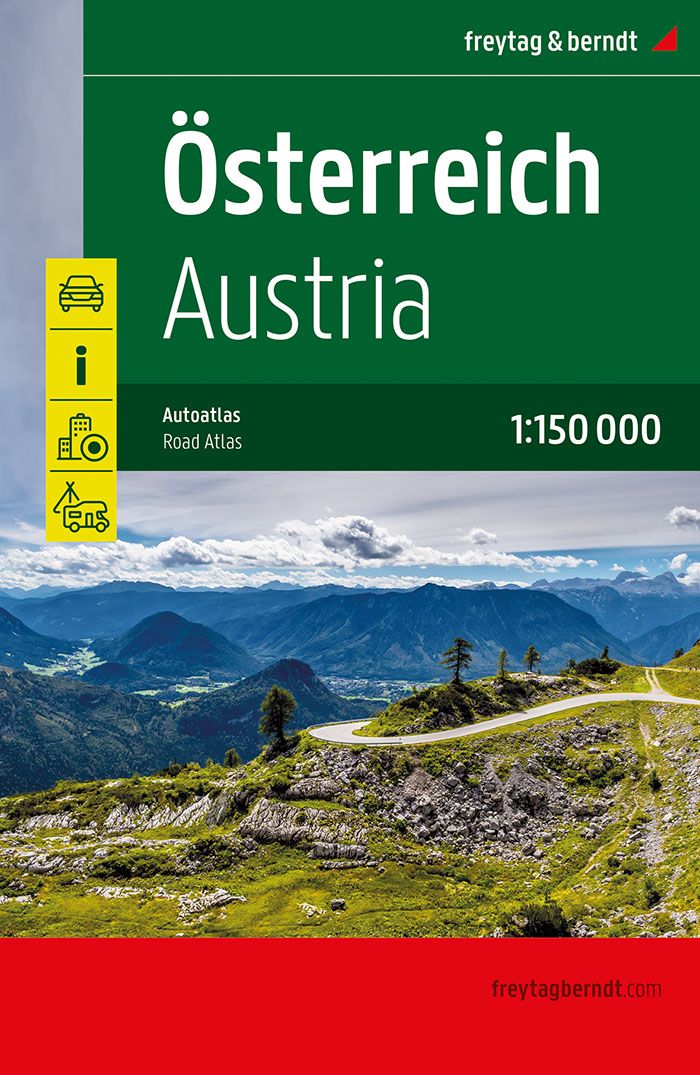 9783707921786 Cover Freytag&Berndt Autoatlas Österreich