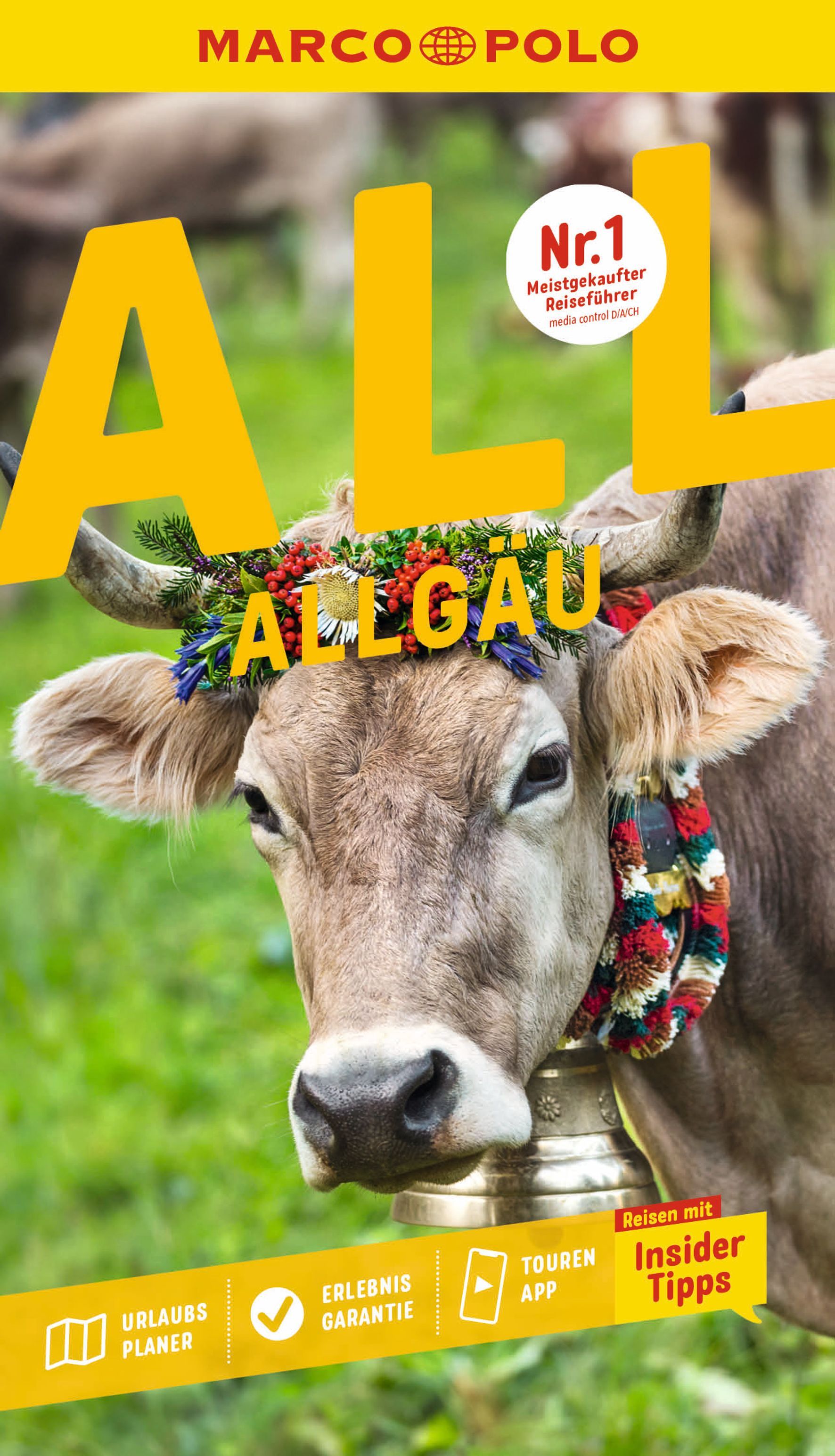 MARCO POLO Reiseführer Allgäu Tier, Vieh, Säugetier, Kuh
