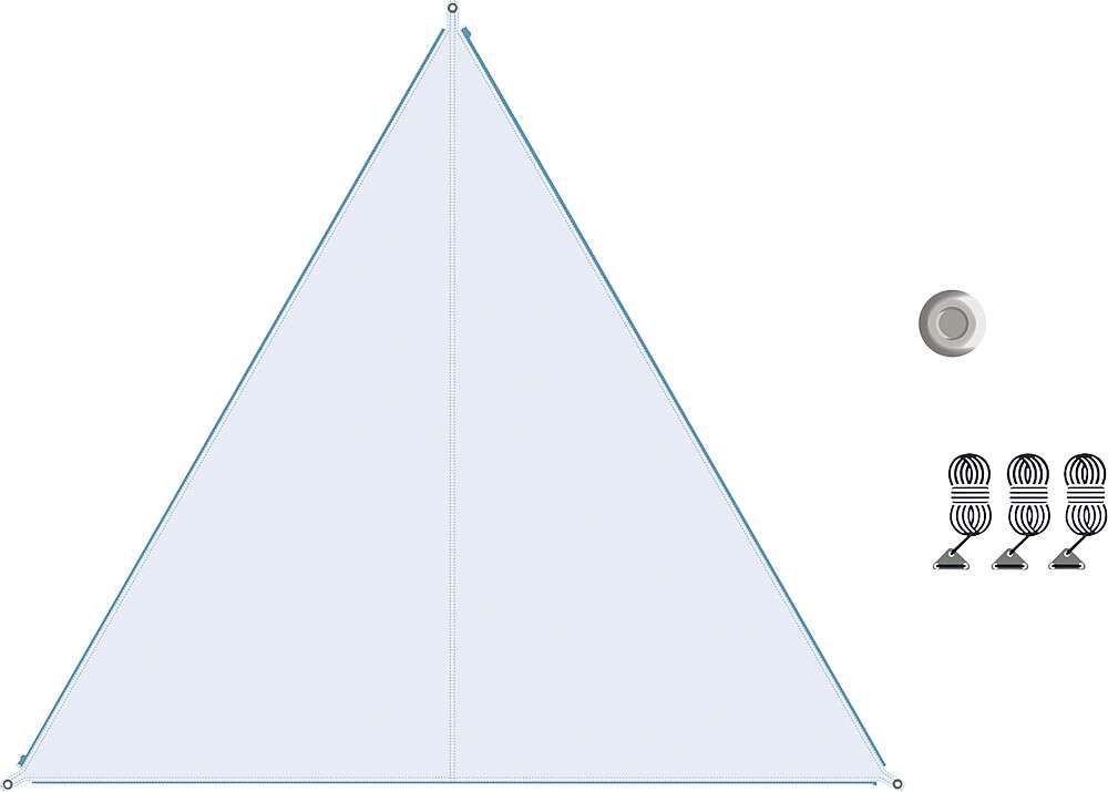 9961684100_600x600-2x Sonnensegel Weiß