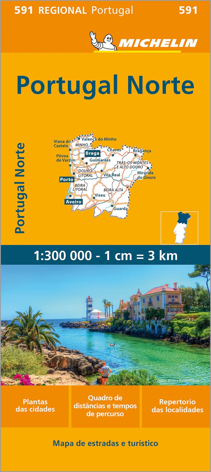 9782067184732 Cover Michelin Regionalkarte Portugal Nord