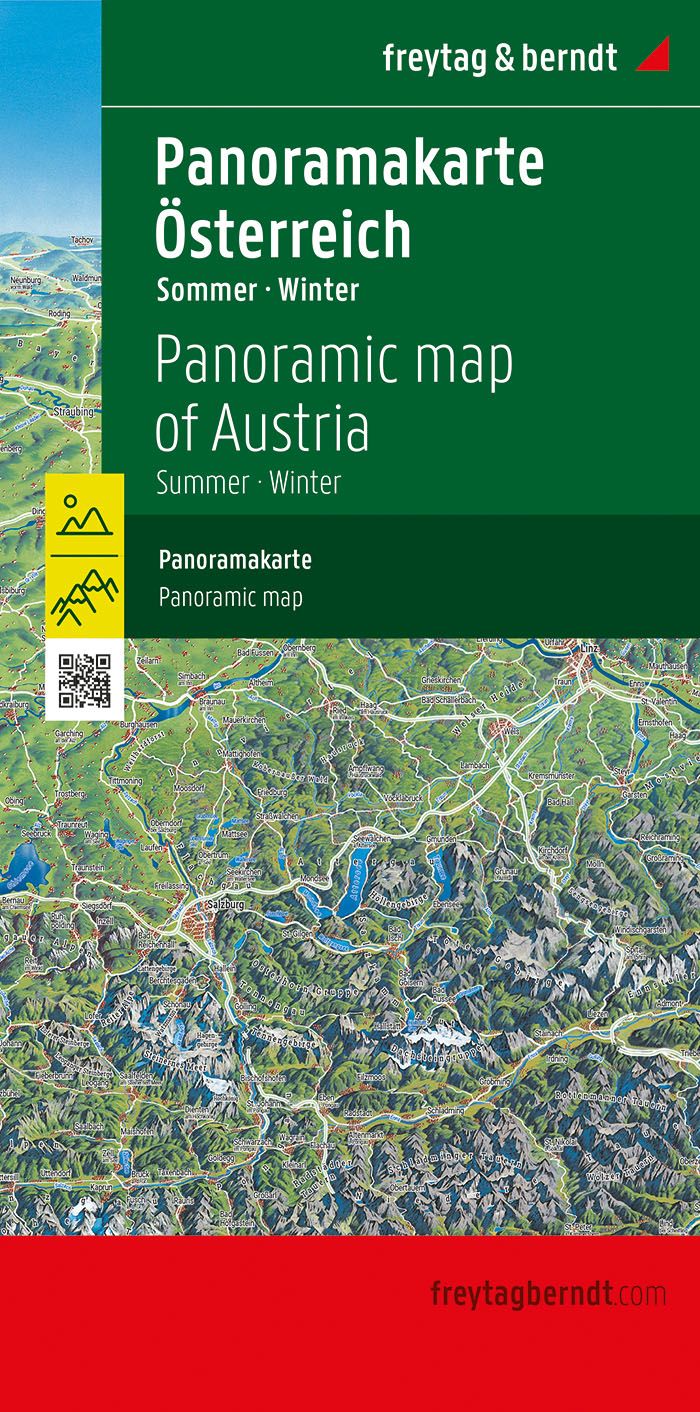 9783707922165 Cover, Panoramakarte Österreich