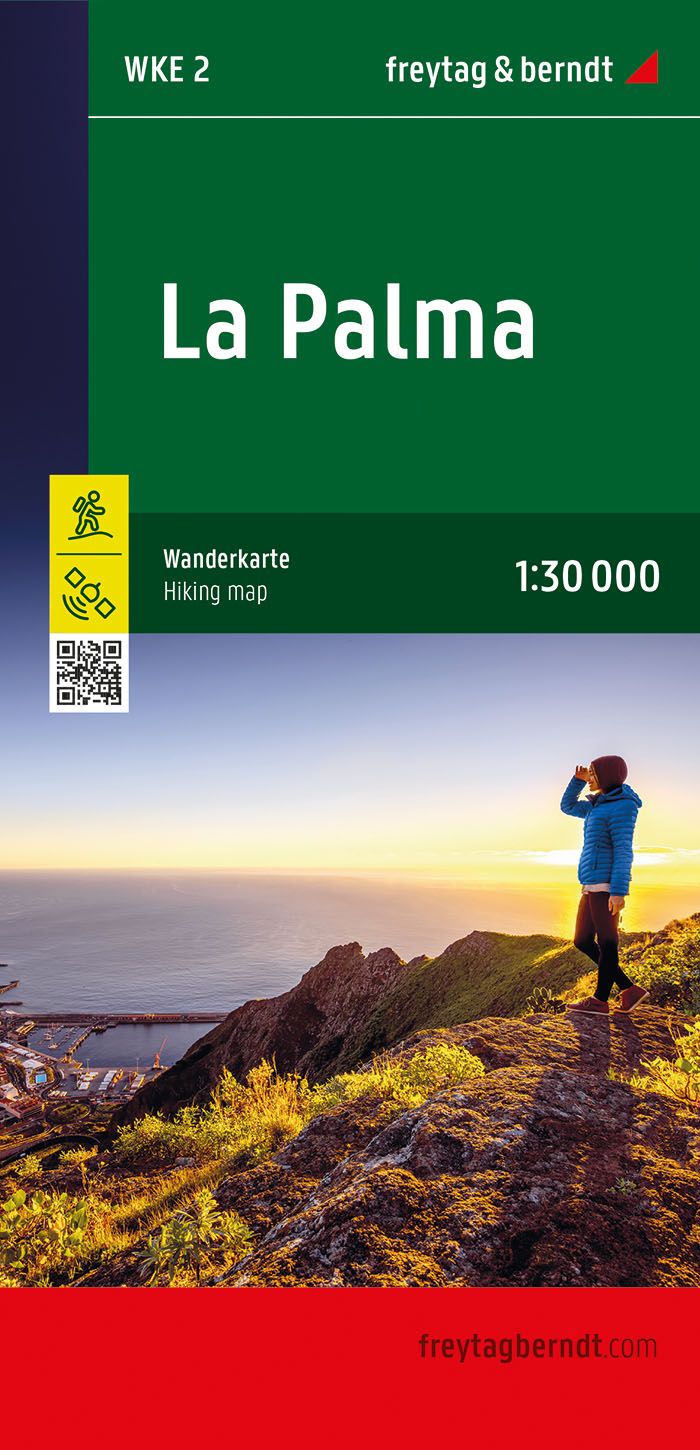 La Palma, Wanderkarte 1:30.000, freytag & berndt Werbung, Photographie, Plakat, Buch, Veröffentlichung