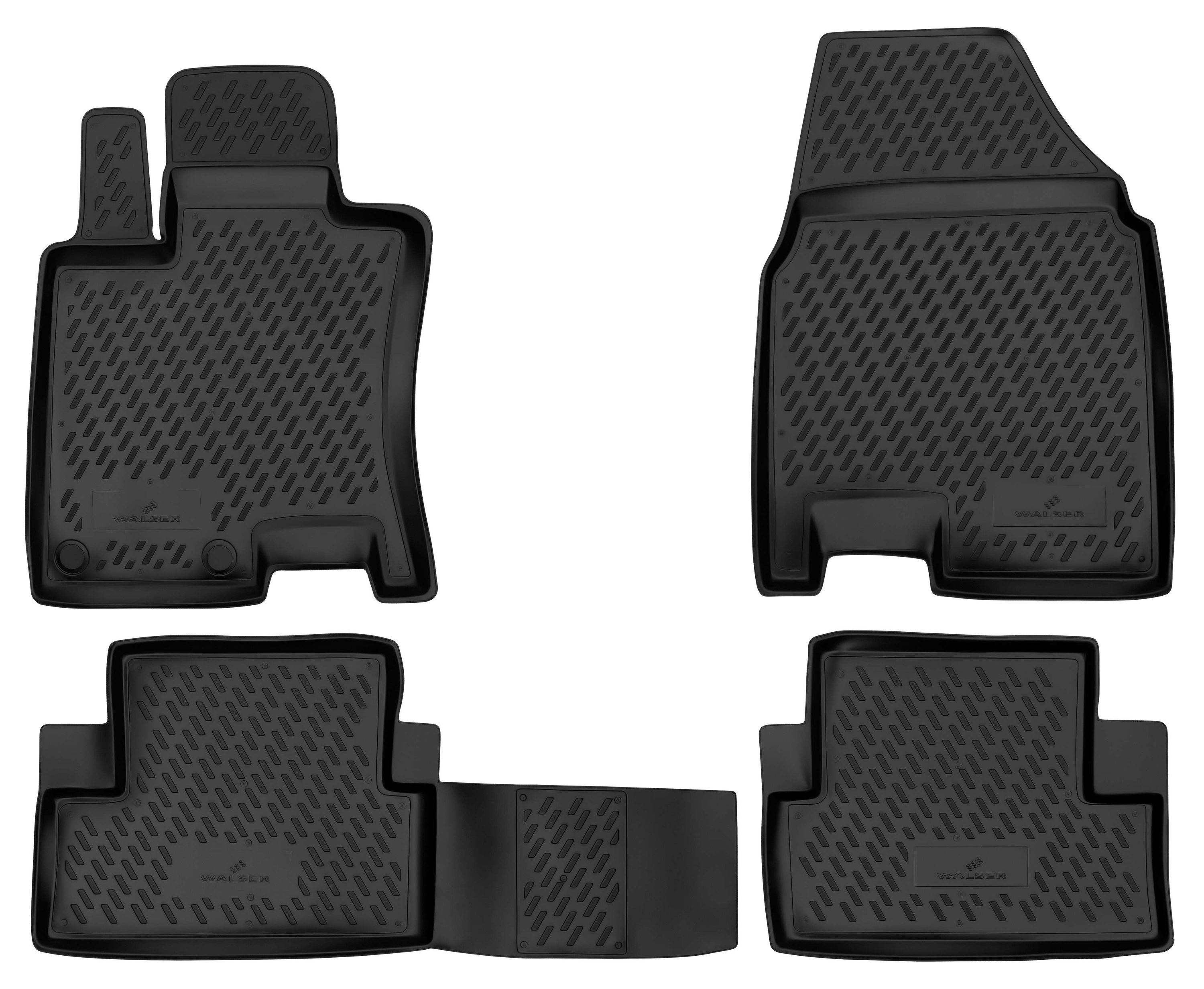 9001778751775_001 Fußmatte, Gummimatten XTR für Nissan Qashqai, schwarz