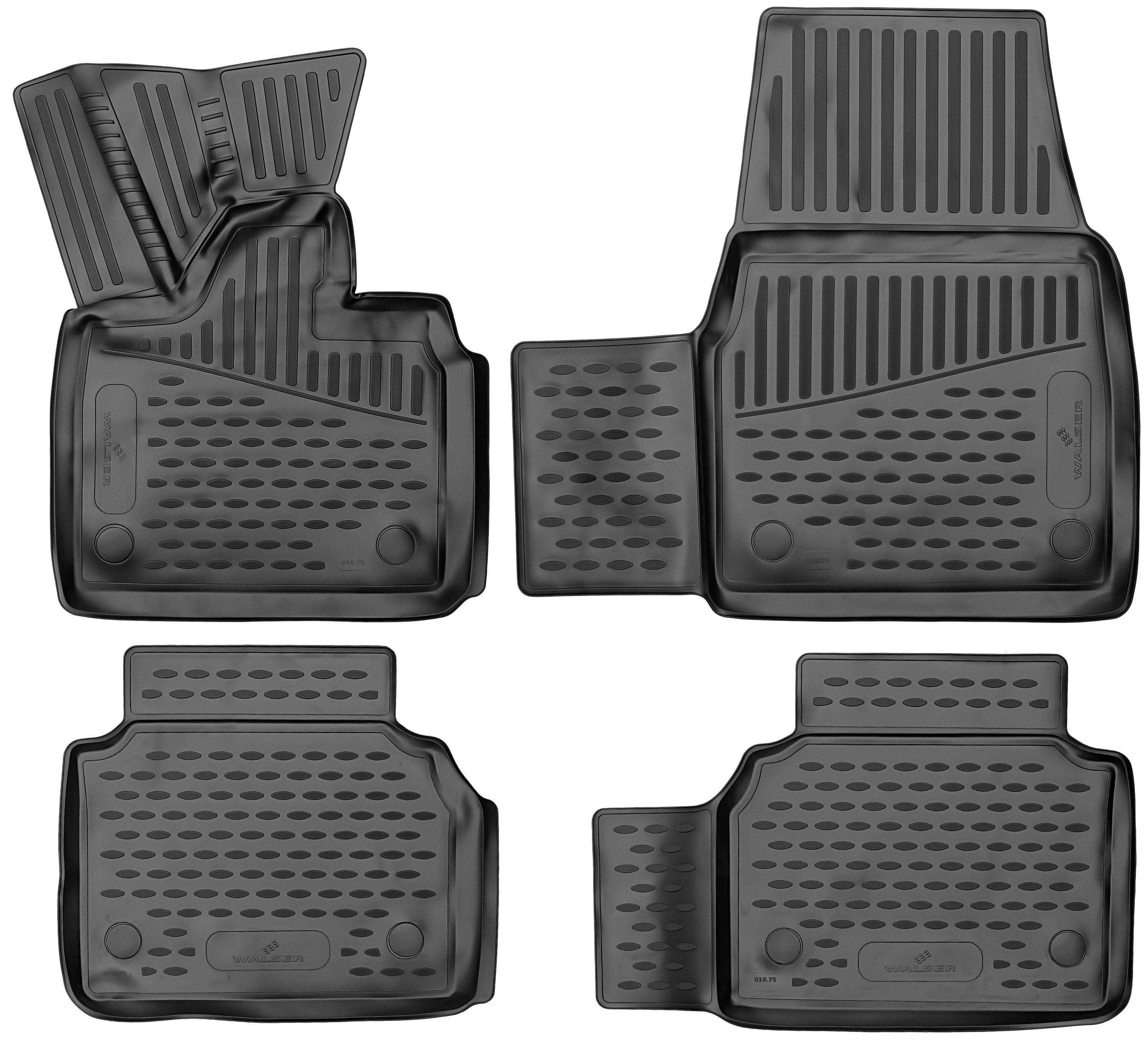 9001778750242_001 Gummimatten XTR für BMW i3 Komplettset