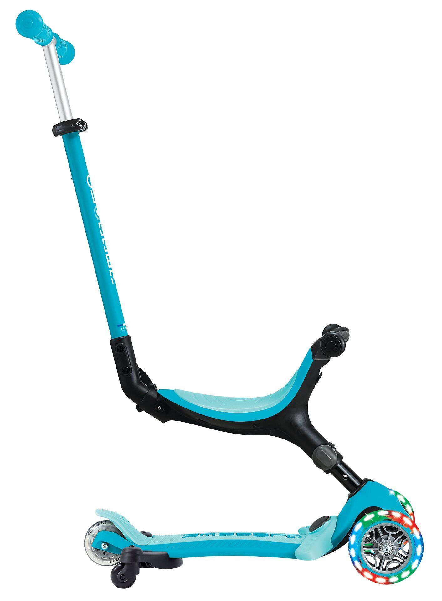 Roller, Transport, Fahrzeug, Rad,Tretroller, Türkis, Kinderroller