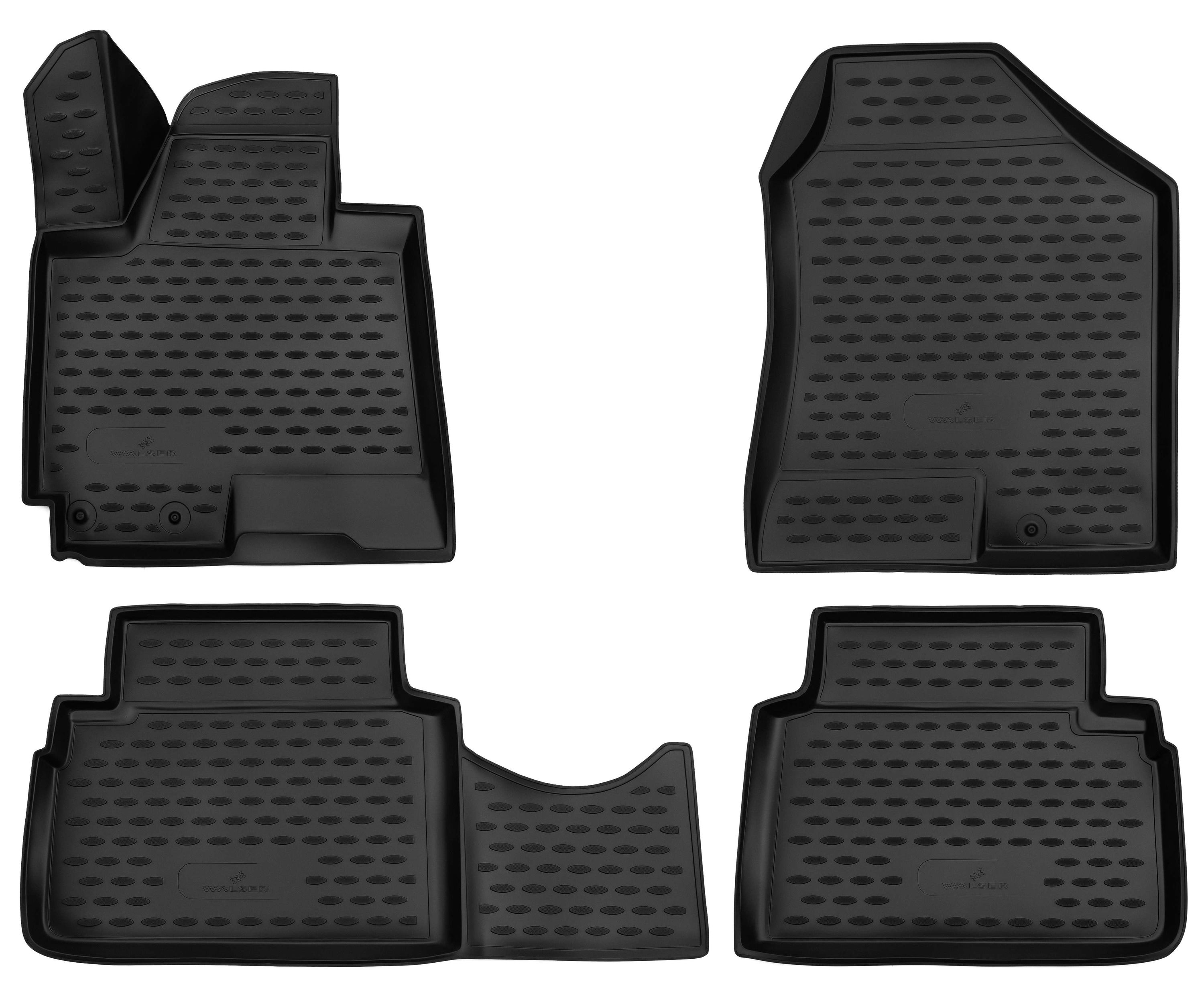 9001778751591_001 Fußmatte, Gummimatten XTR für Hyundai ix35, schwarz