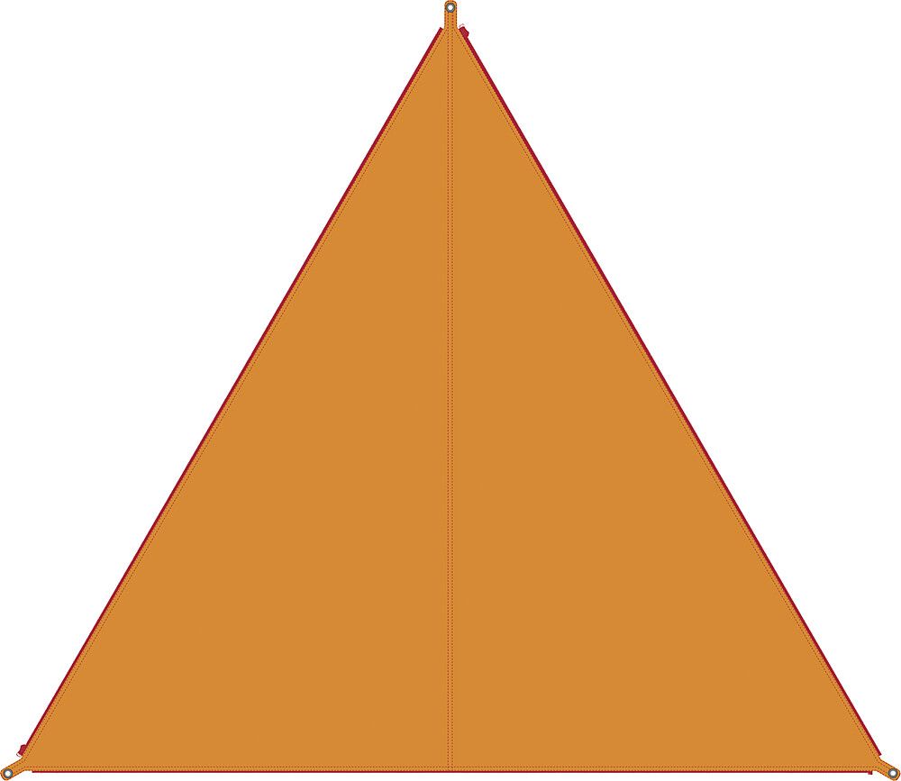 Sonnensegel Orange