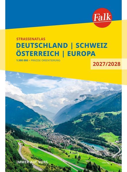 Falk Straßenatlas Deutschland-CH-A 2027/2028