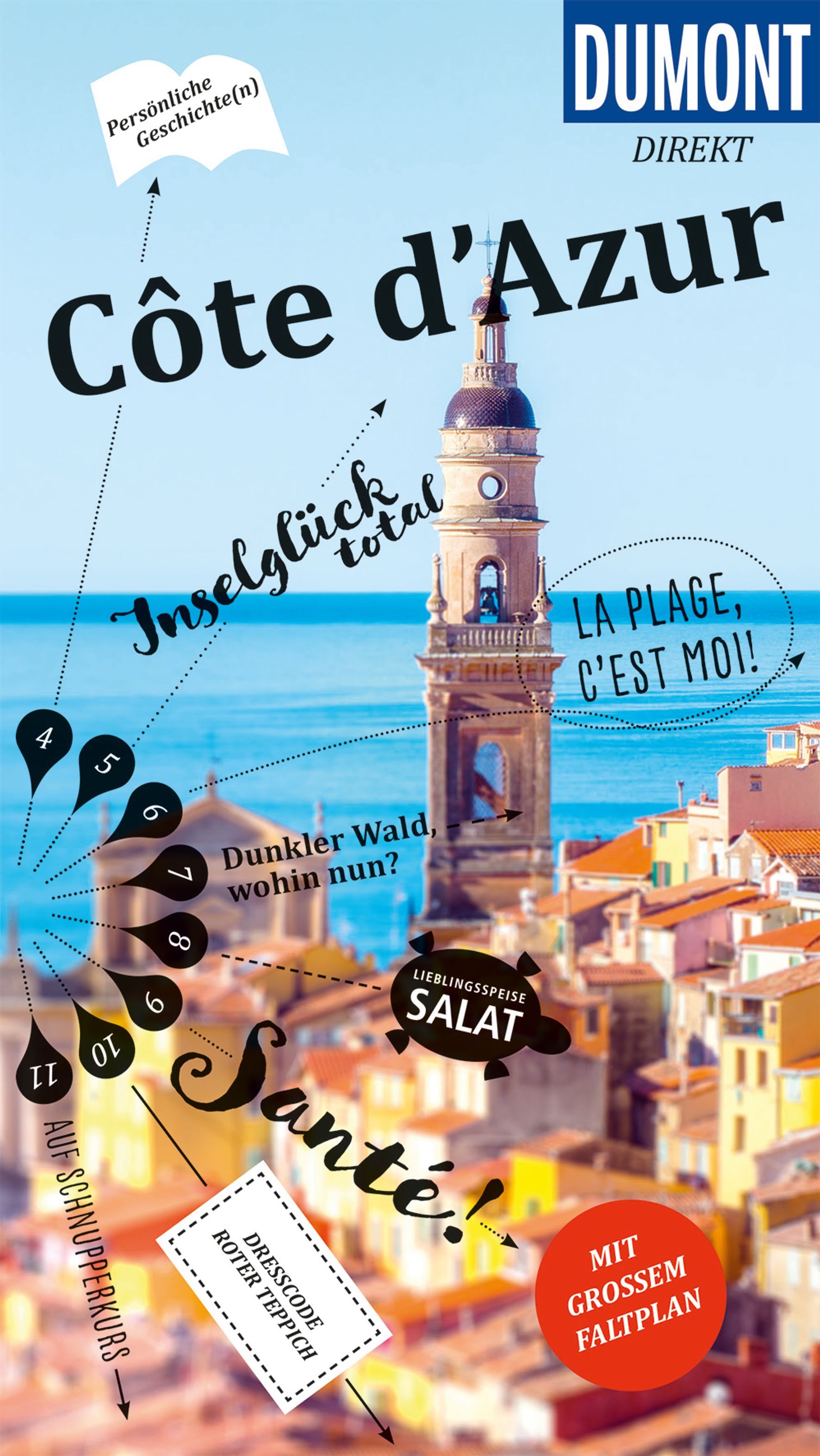 9783616000732 Cover, Reiseführer Cote Dázur