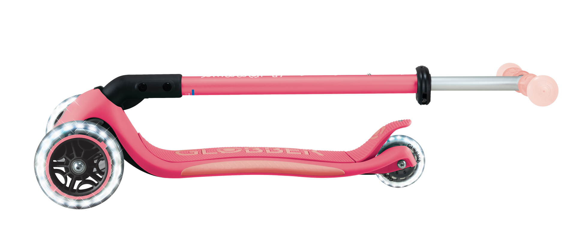 Transport, Fahrzeug, Kinderroller, Tretroller, Rosa, Rad