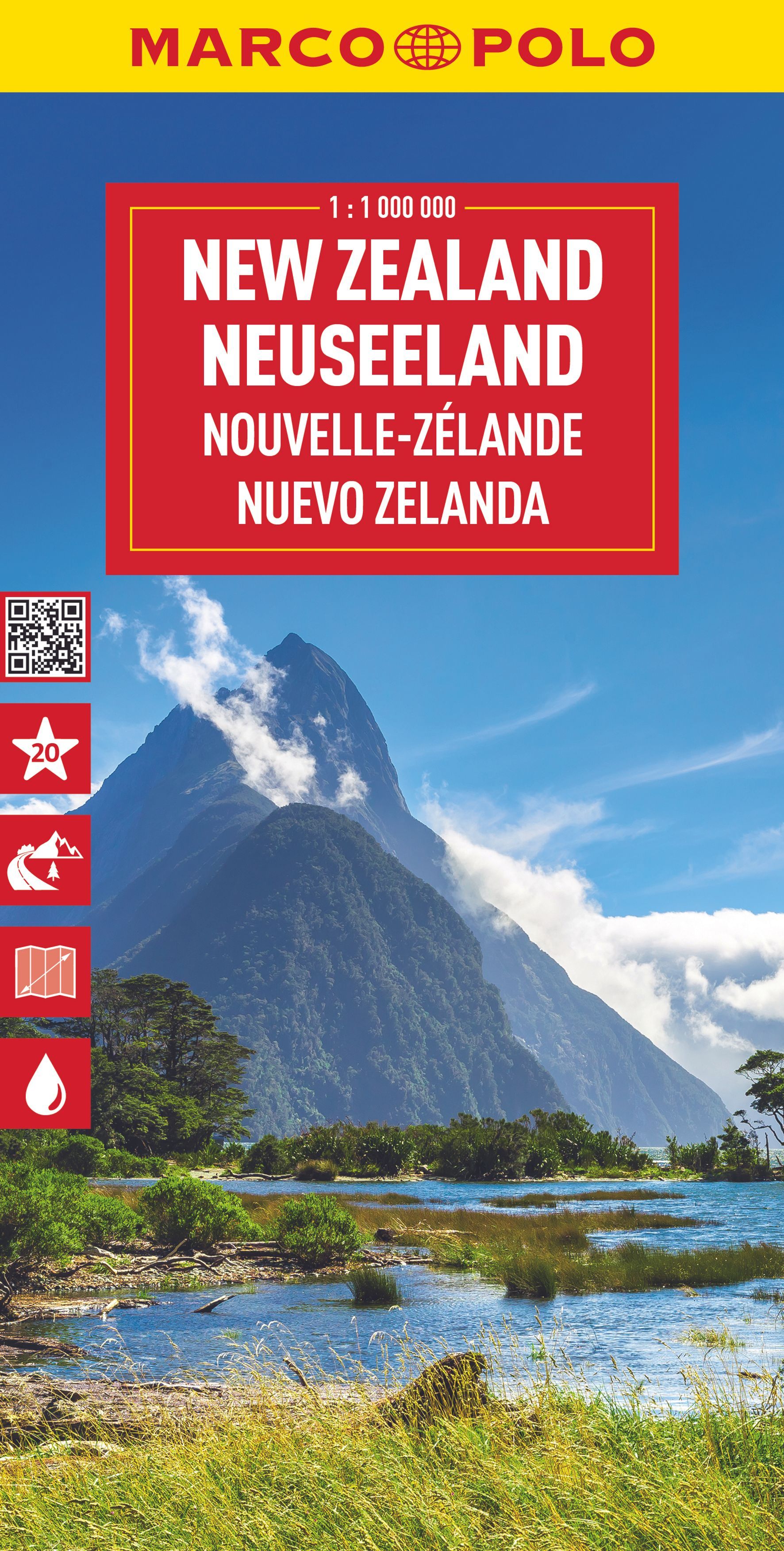 9783575018649 Cover Marco Polo Reisekarte Neuseeland