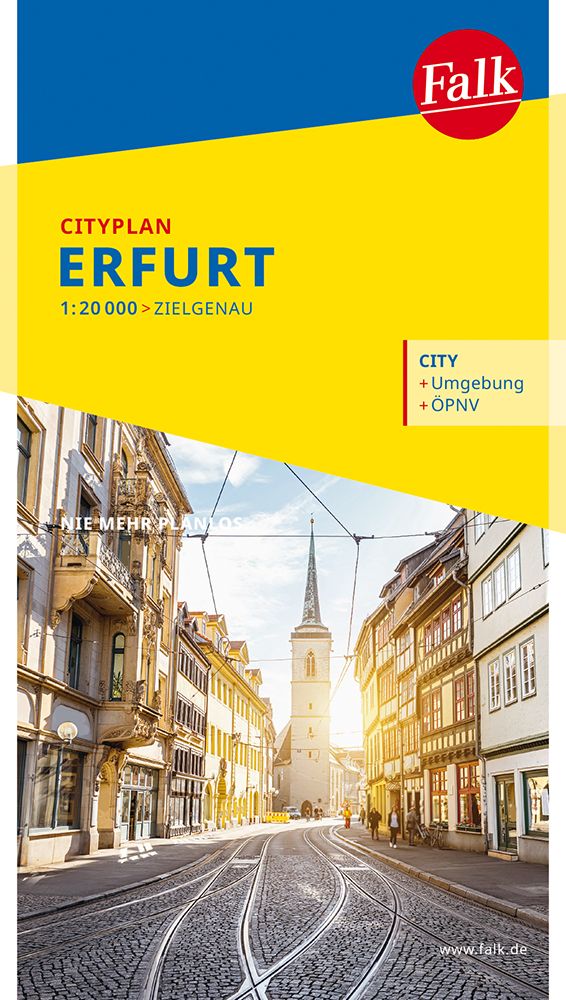 9783827901422 Stadtplan Erfurt