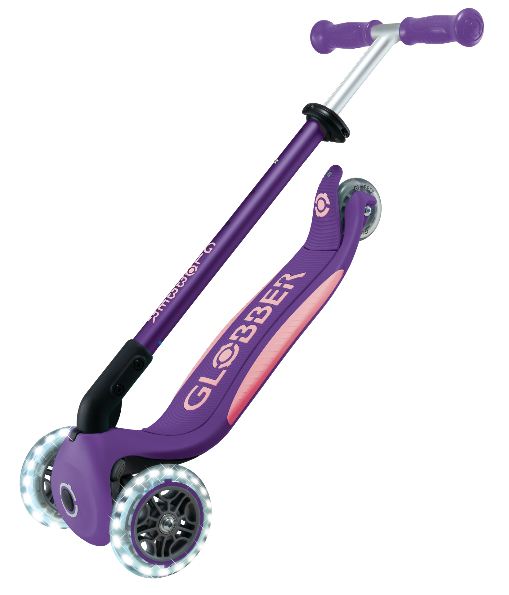 Roller, Tretroller Kinderfahrzeig lila