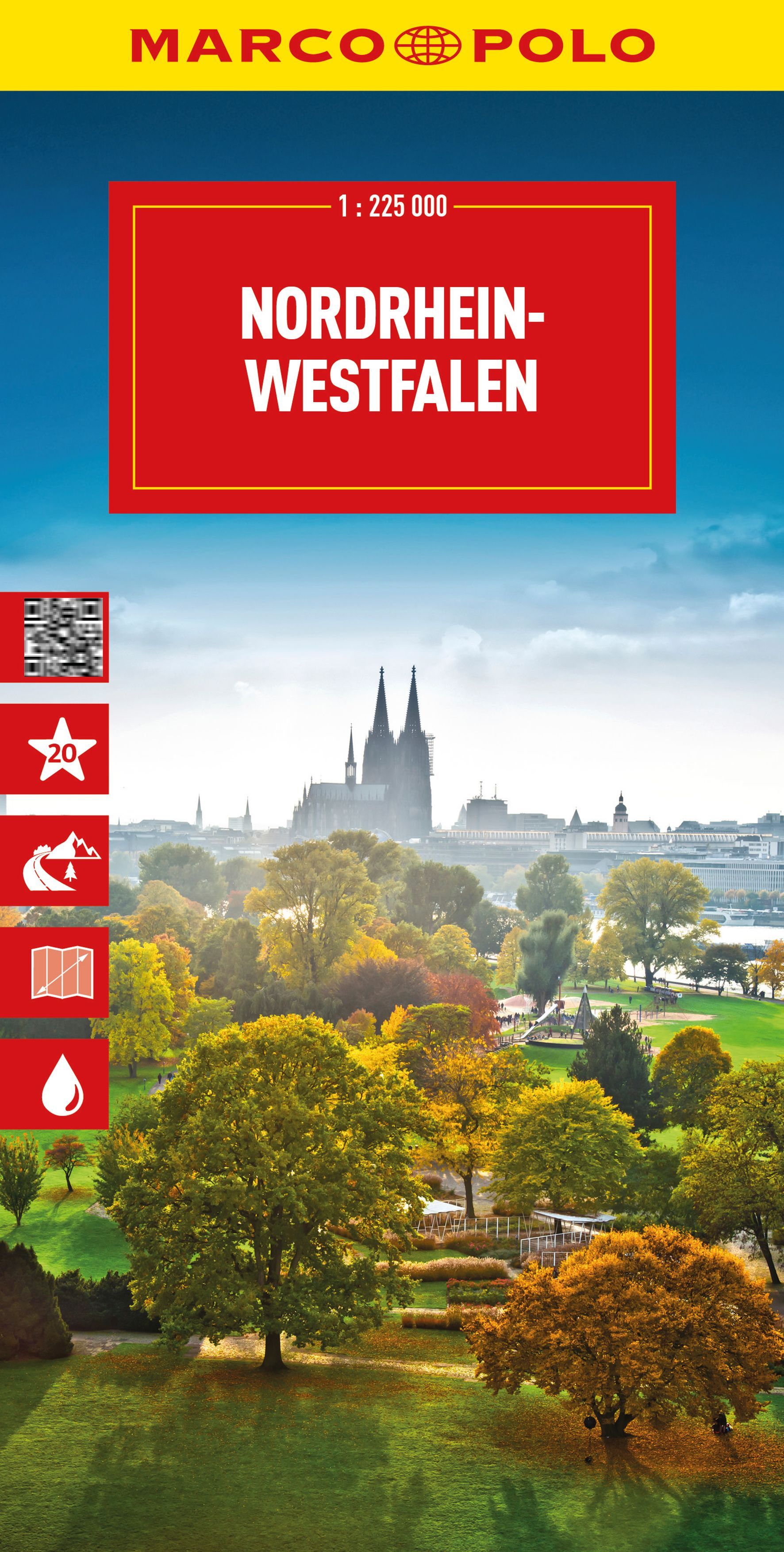karte, landkarte, NRW, Nordrhein-Westfalen, Stadtpanorama