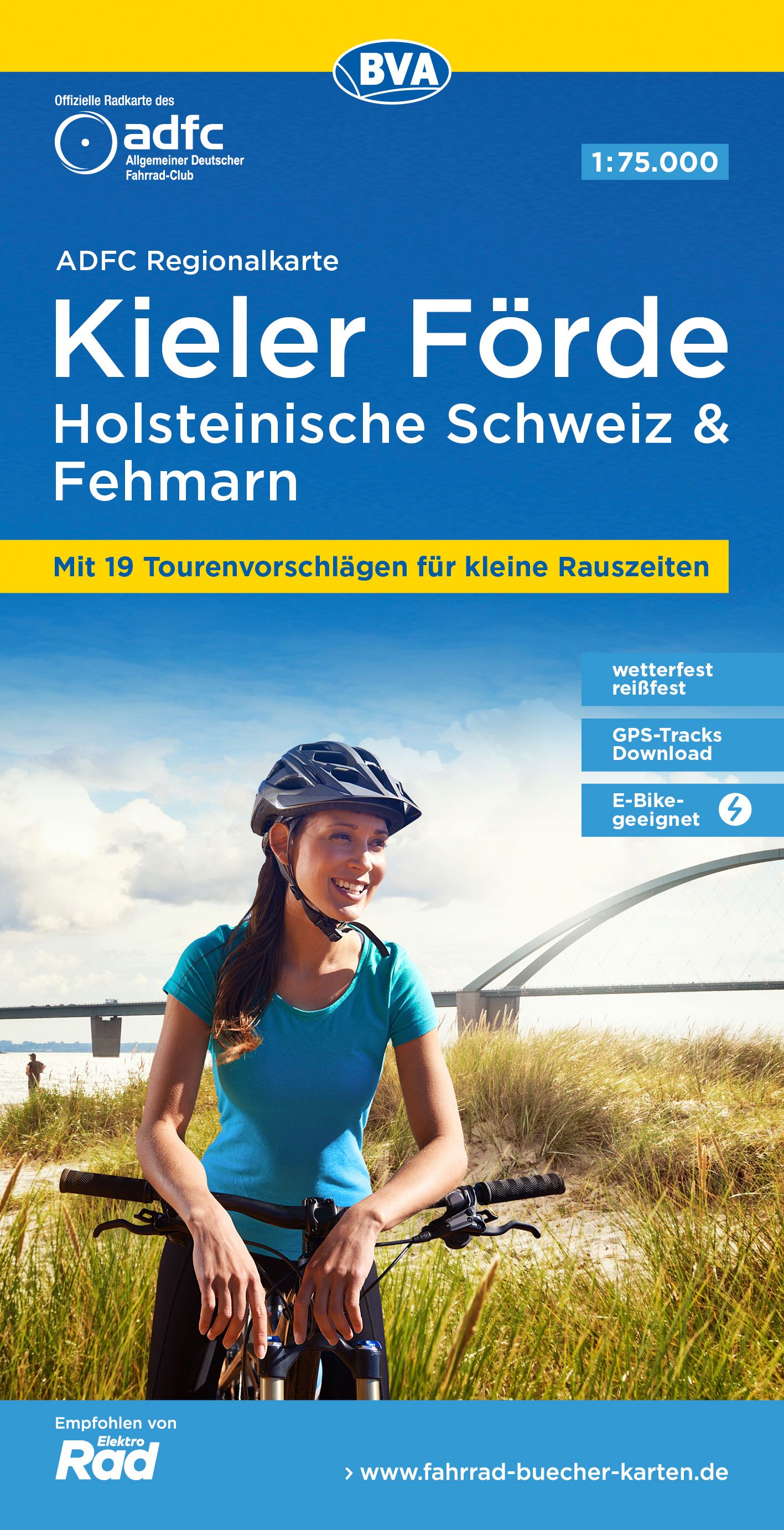 9783969900864 Cover ADFC Regionalkarte Kieler Förde