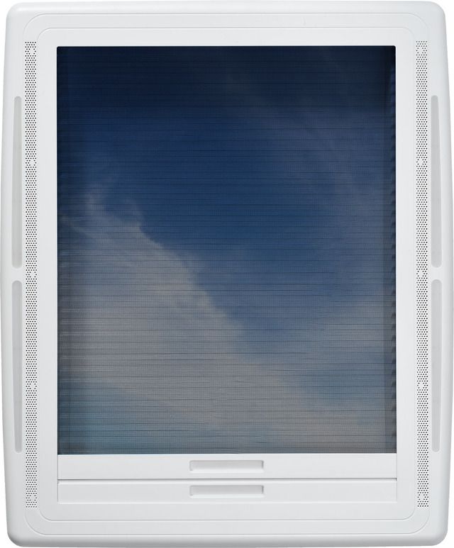 Dachhaube Weiß schwarz Belüftung