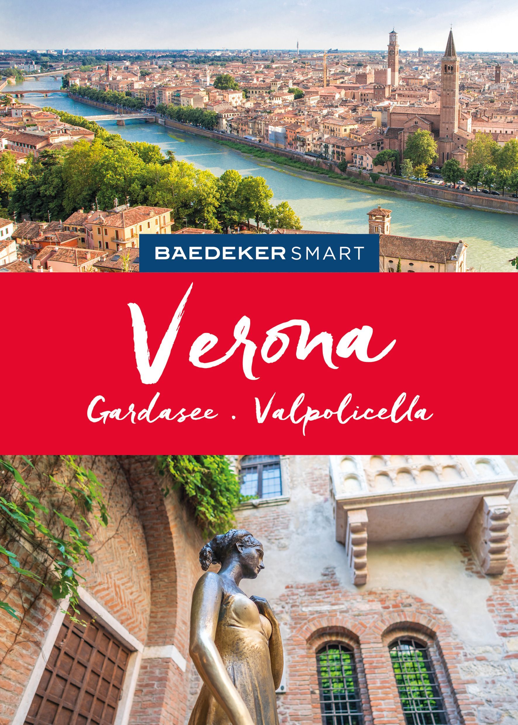 Verona, Gardasee, Valpolicella, Berge, Stadtansicht