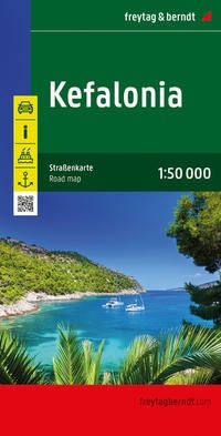 Kefalonia-002 Cover Freytag & Berndt Straßenkarte Kefalonia