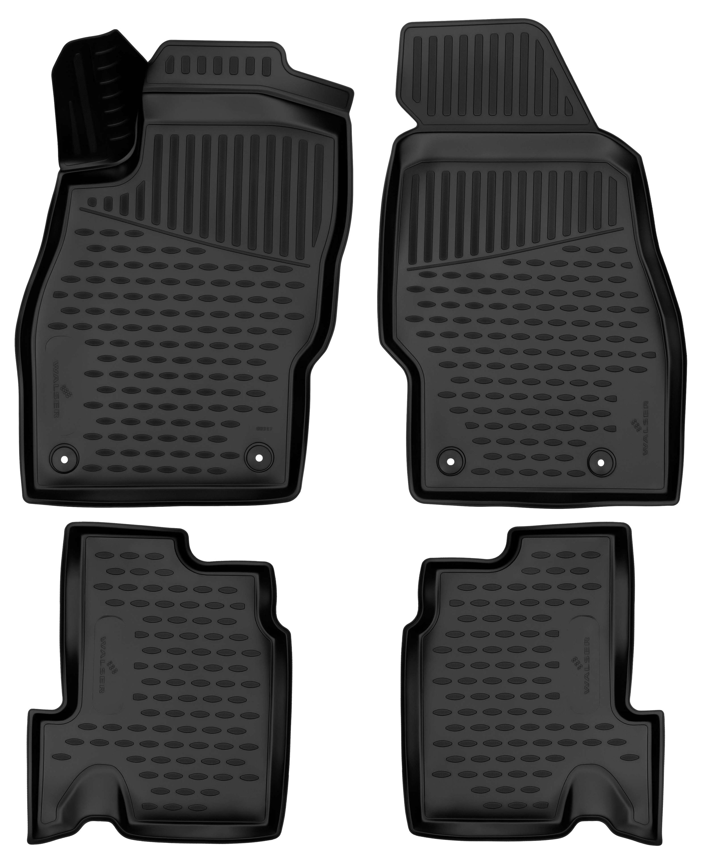 9001778751614_001 Gummimatten XTR für Opel Adam Komplettset