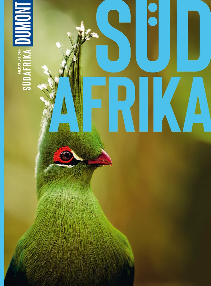 9783616013138 DuMont BILDATLAS Südafrika, grüner exotischer Vogel