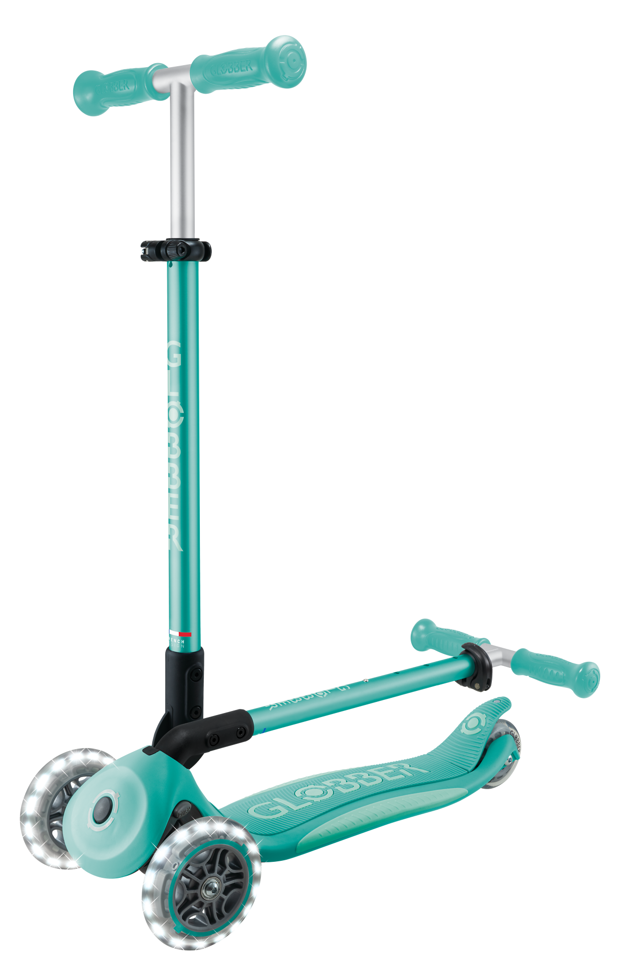 Roller, Fahrzeug,KinderTretroller Dunkelmint