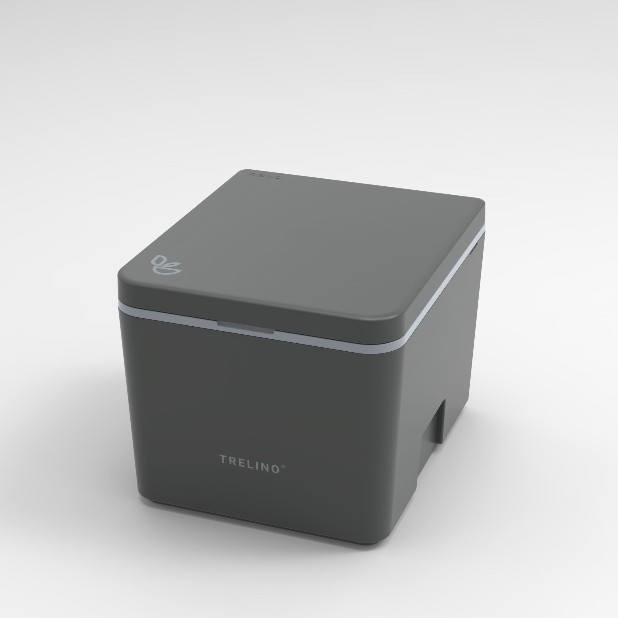 Trenntoilette, Grau , Schwarz