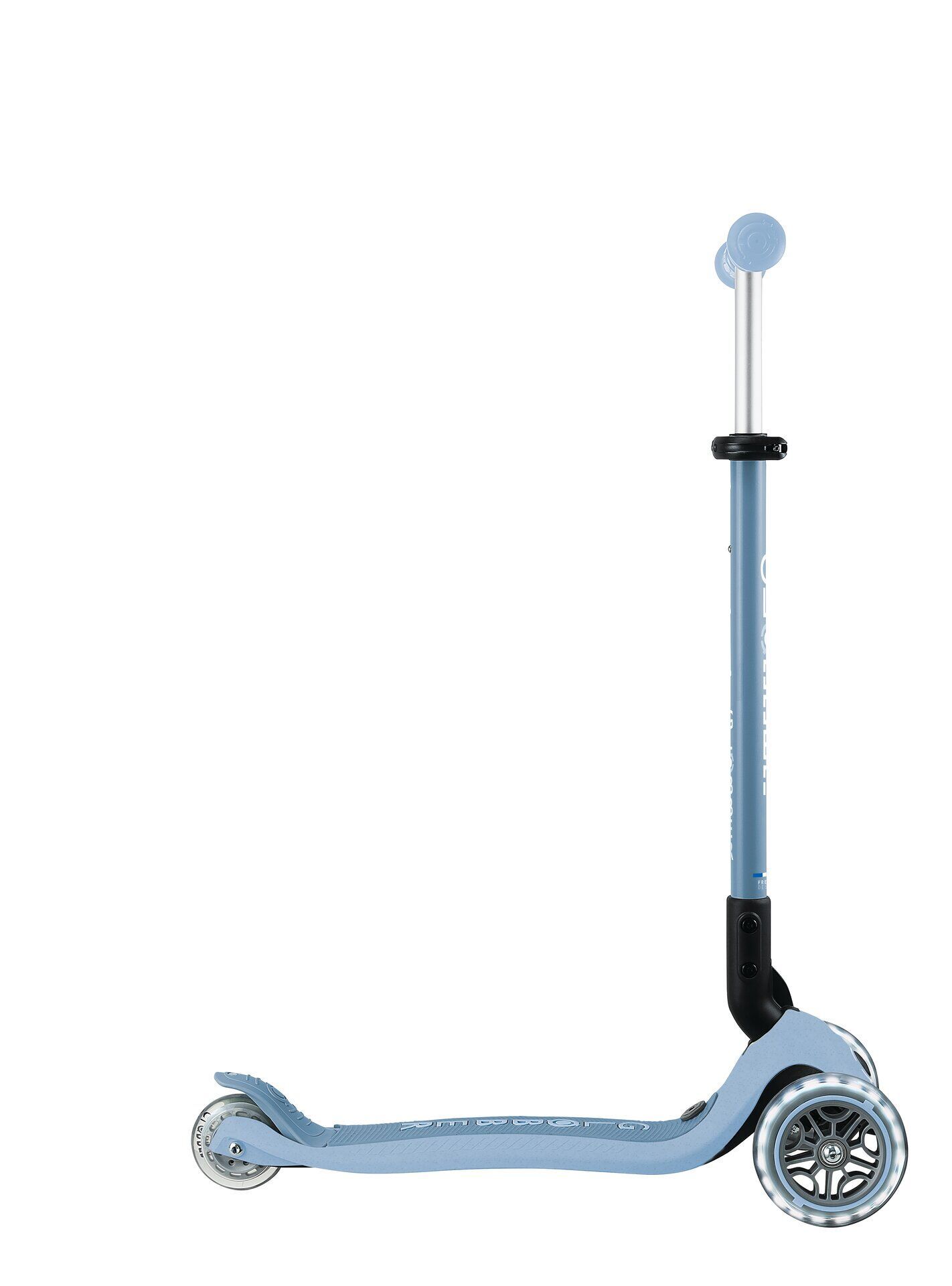 Transport, Fahrzeug, Tretroller, Kinderroller, E-Scooter, Hellbau, Rad