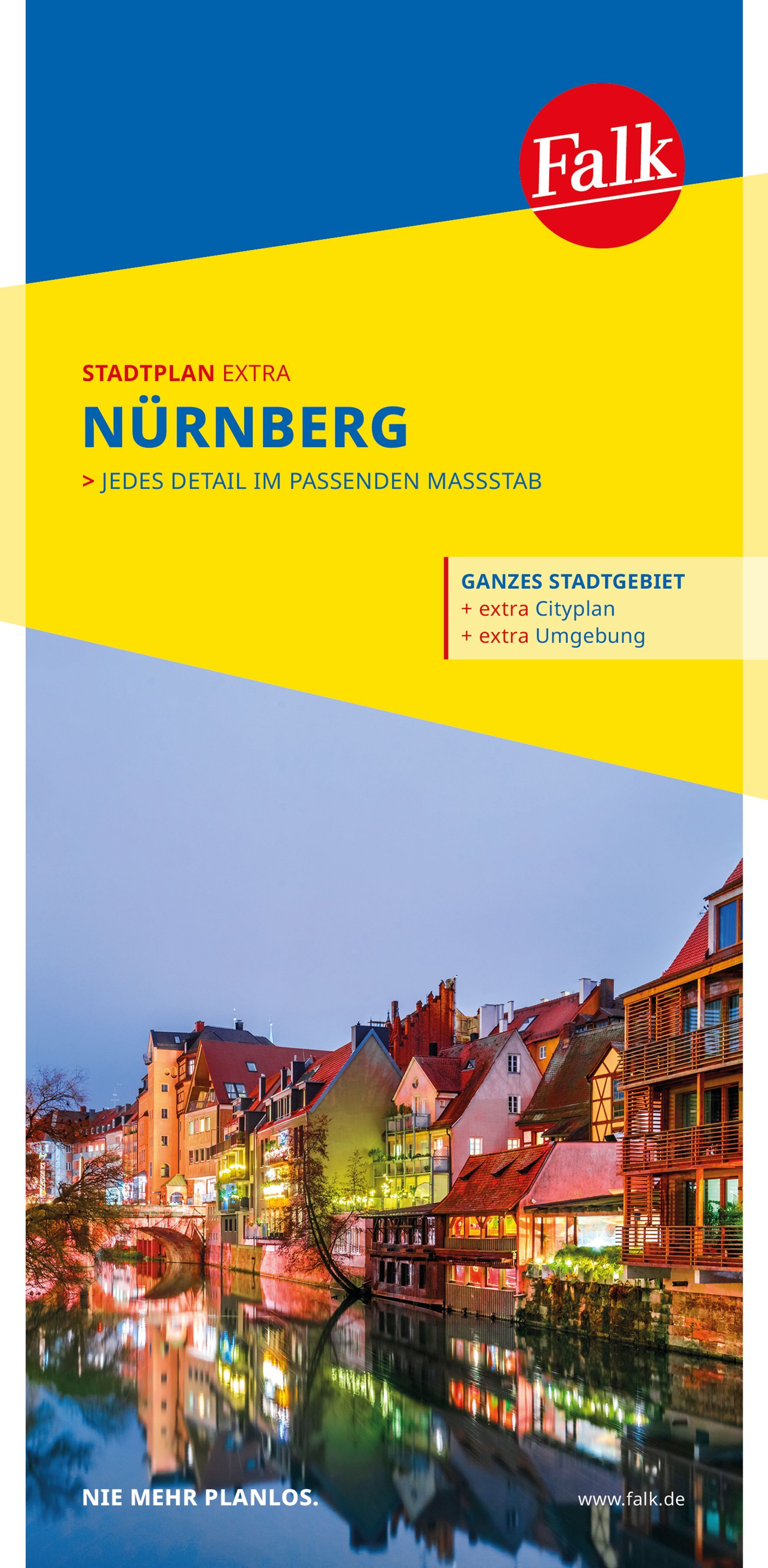 9783827900418 Cover Falk Cityplan Nürnberg