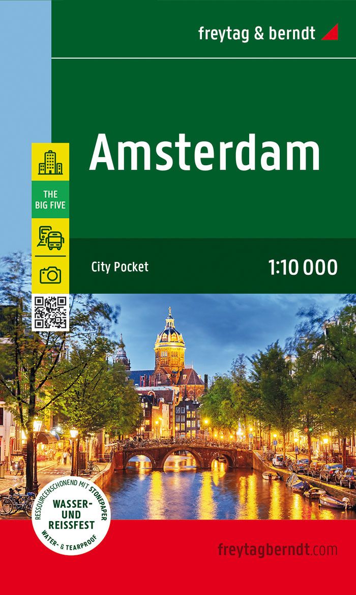 9783707922141 Cover Freytag & Berndt Stadtplan Amsterdam