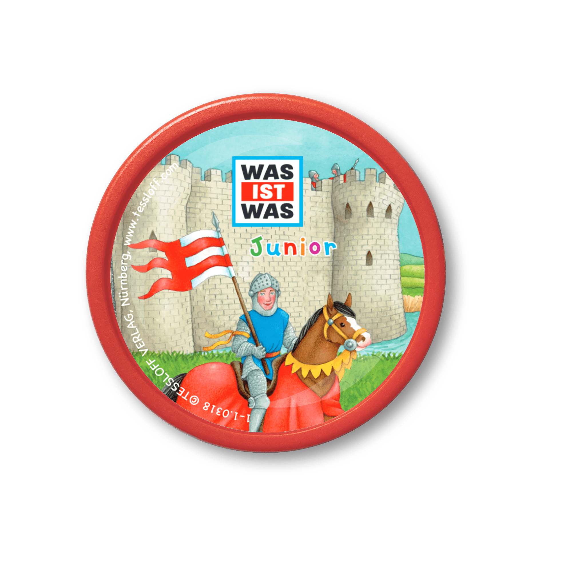 Kekz, Chip, Rund, Rot