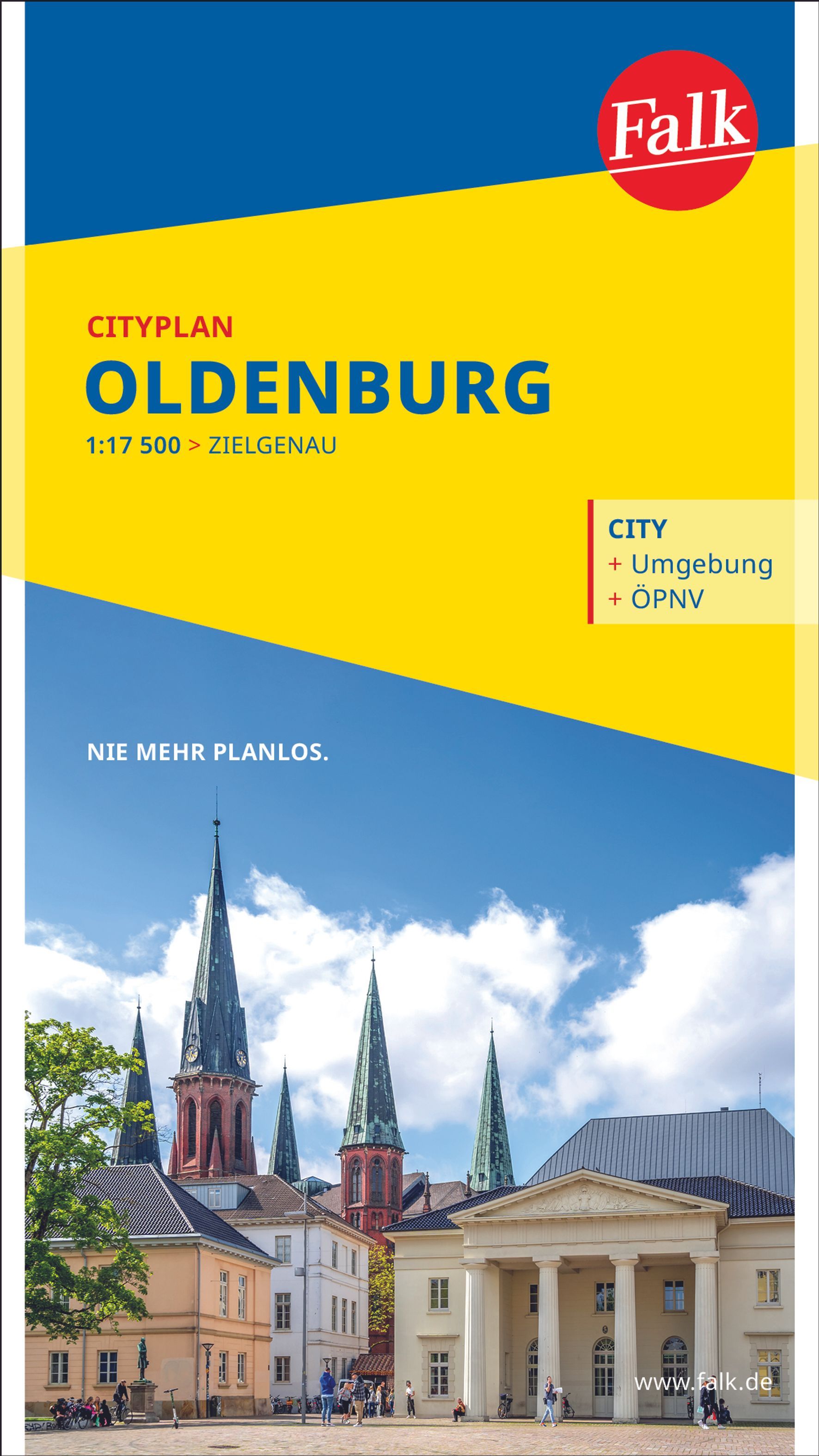 9783827900999 Cover Falk Cityplan Oldenburg