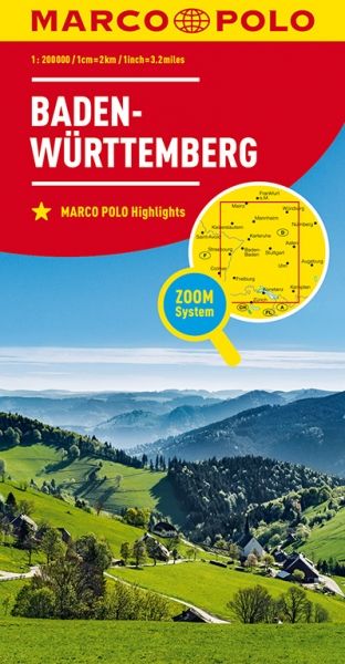 97838297407224lxTNeydP7TSZ Reisekarte , Baden Württemberg, Landschaft, Gras, Berge