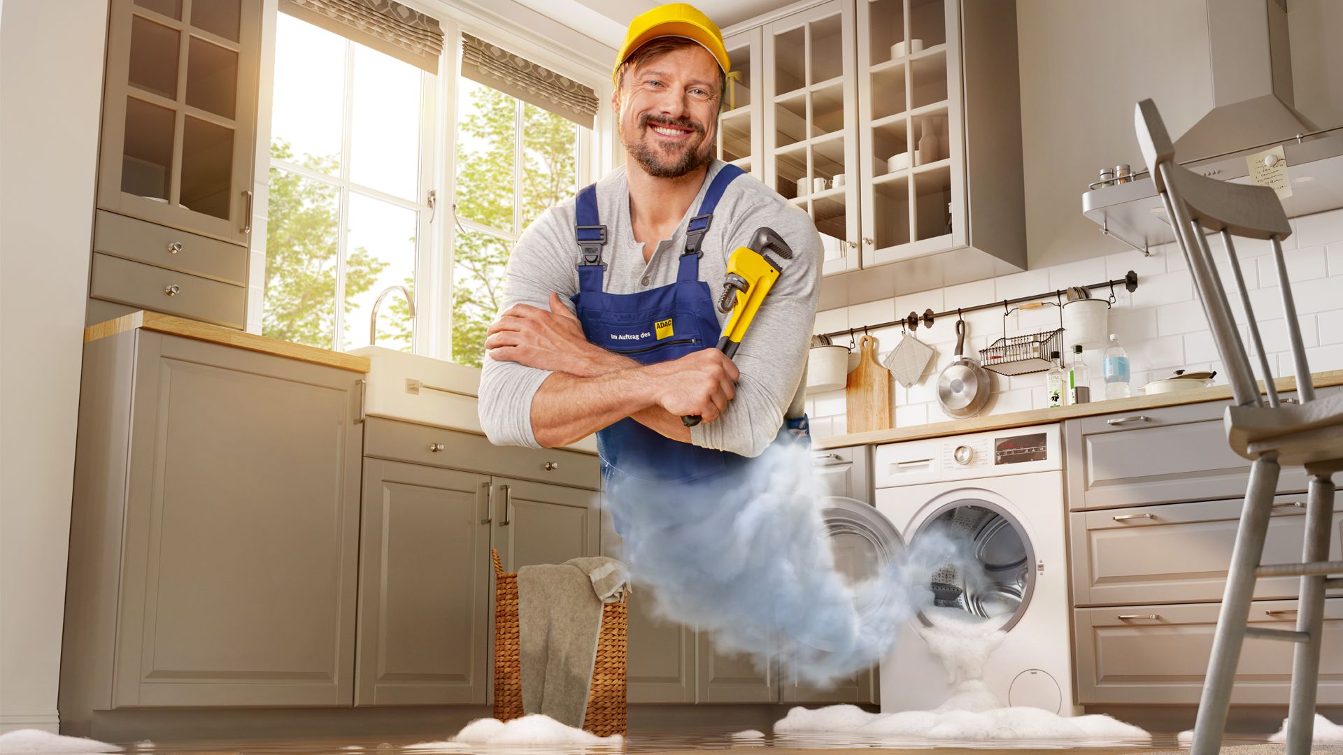 Person, Arbeiter, Waschmaschine, Innenarchitektur, Wäscherei