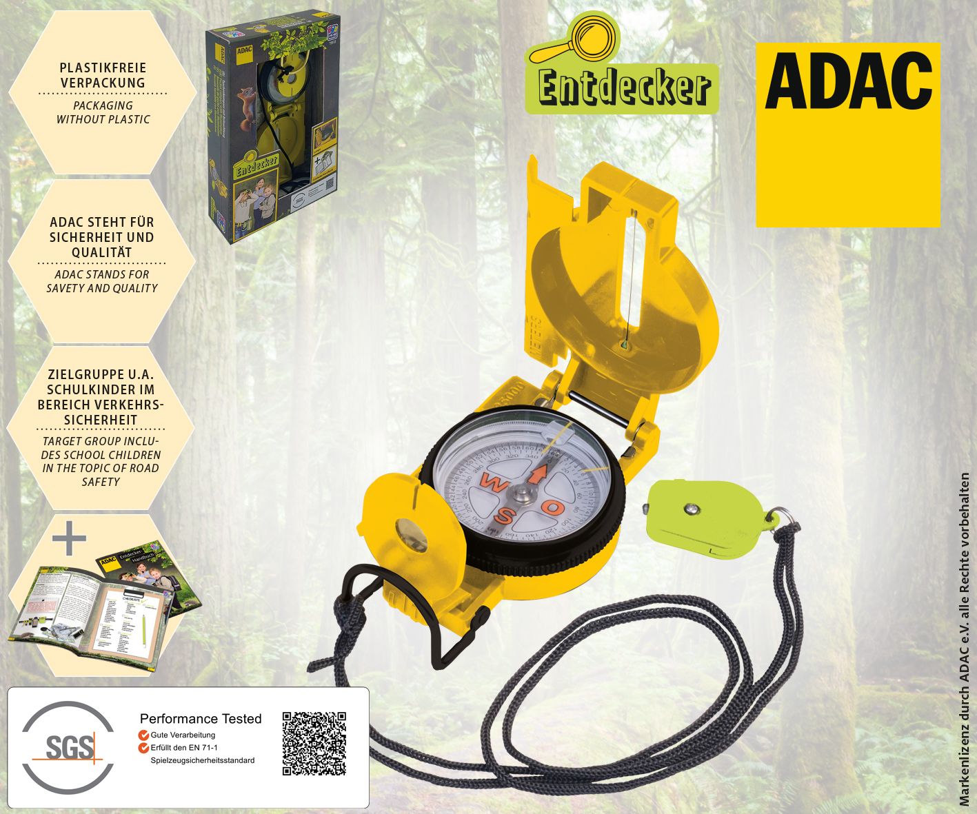 ADAC Taschenkompass Kompass