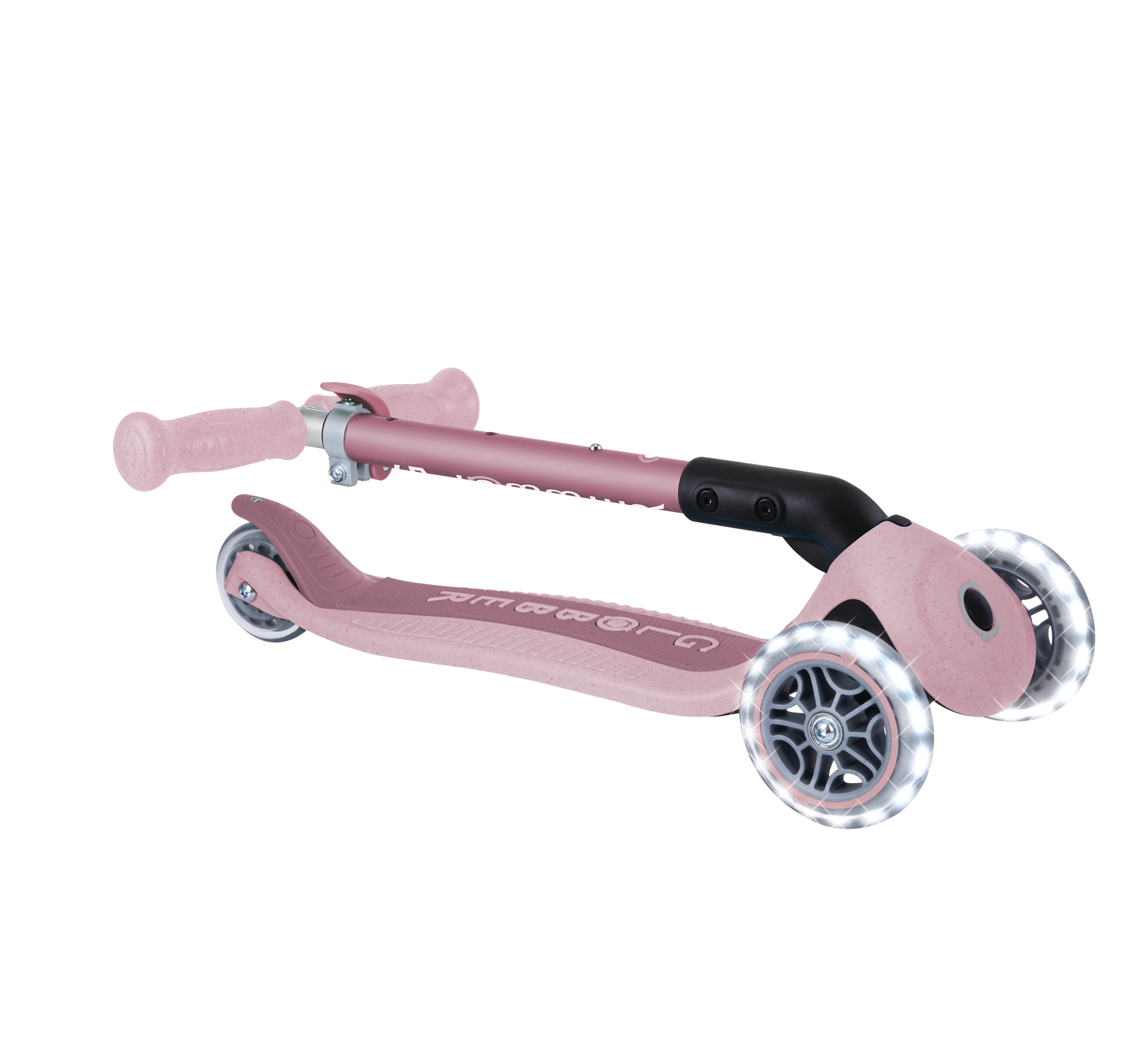 Transport, Fahrzeug, Kinderroller, Tretroller, Rosa, Rad