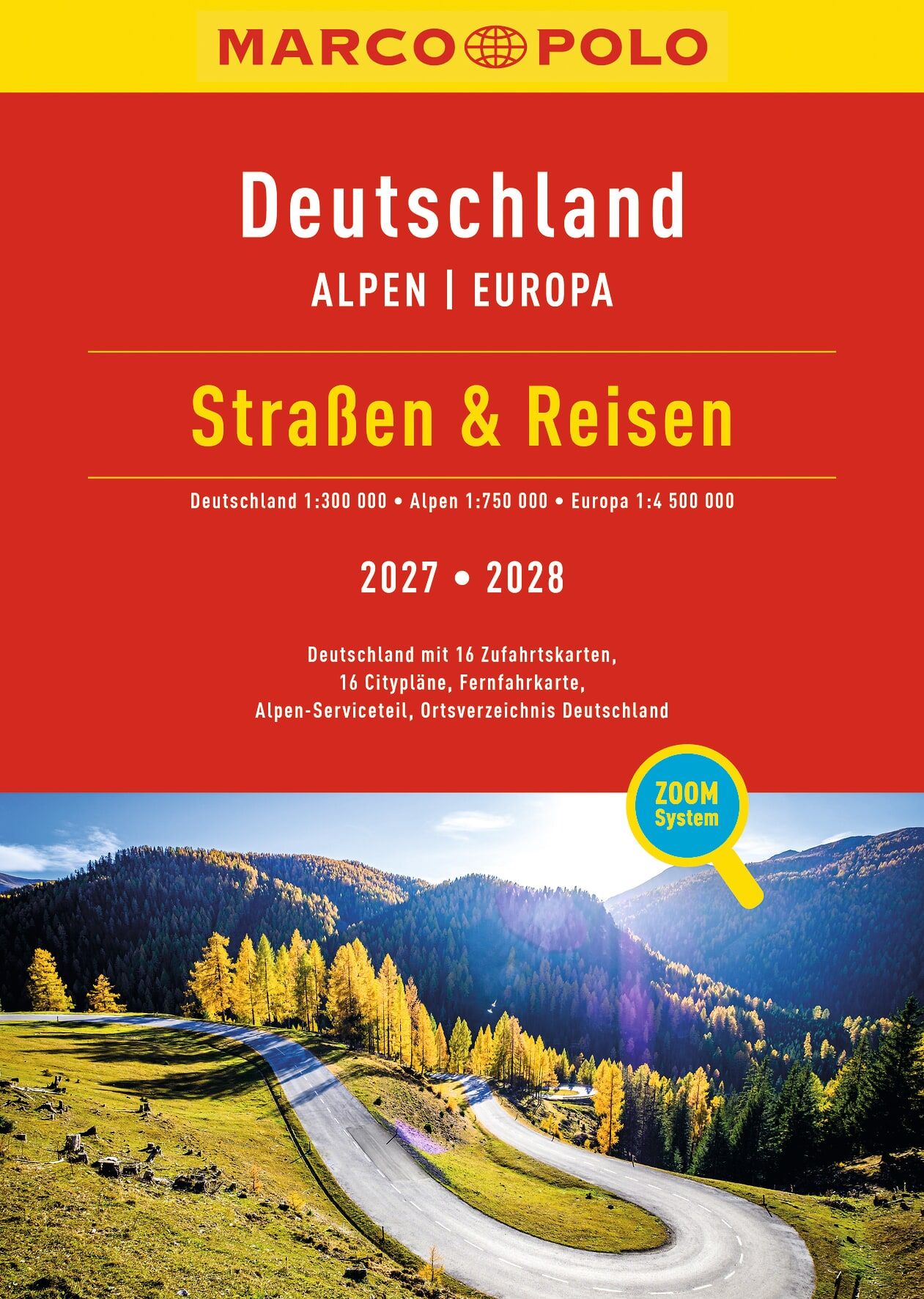 Straßenkarten, Deutschland, Alpen, Reisen, Straßen & Reisen