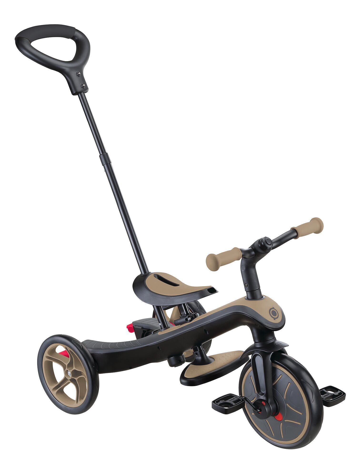 Transport, Fahrzeug, Kinderroller, Dreirad, Beige, Rad