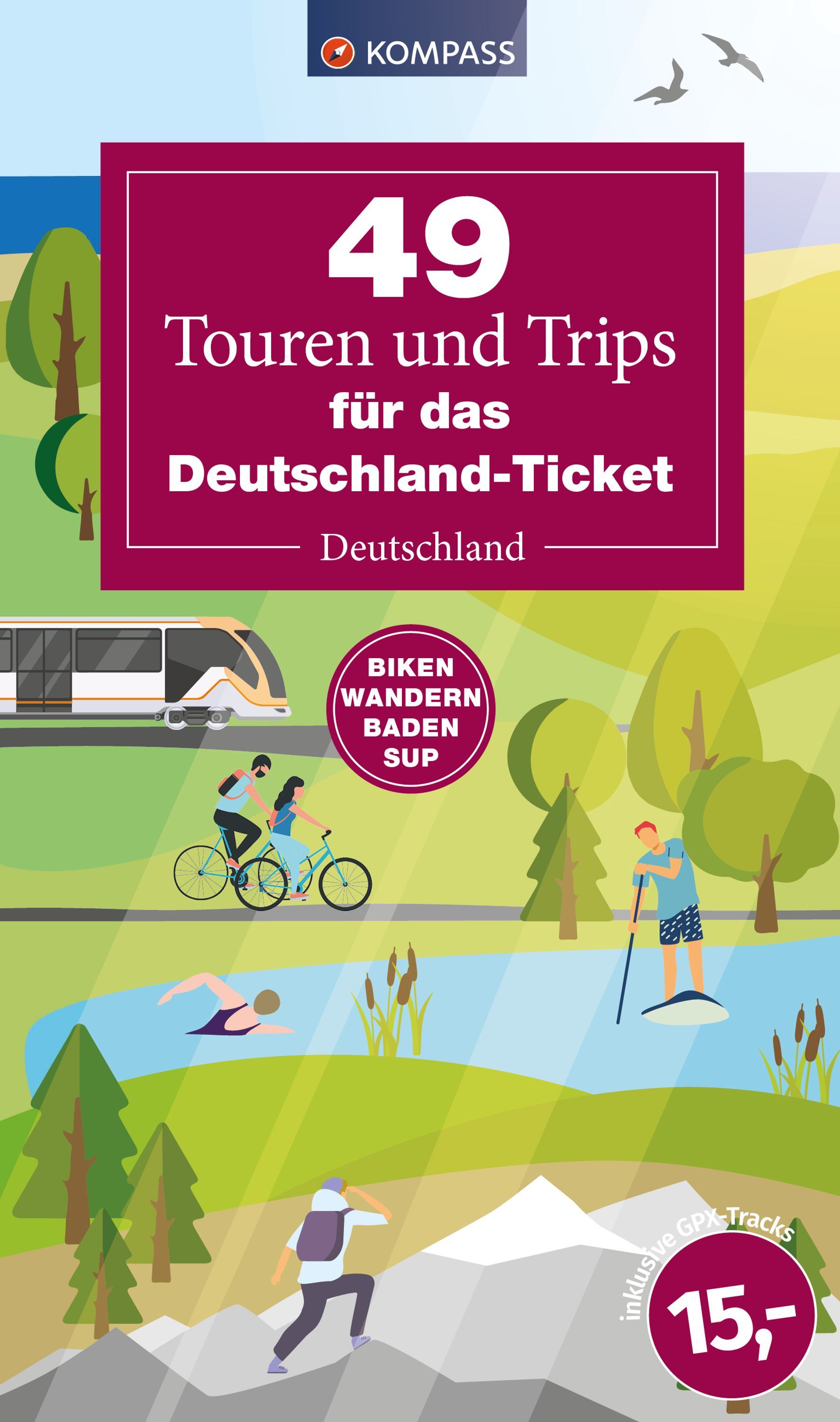 9783991541561 Cover, Touren und Trips Deutschland Ticket