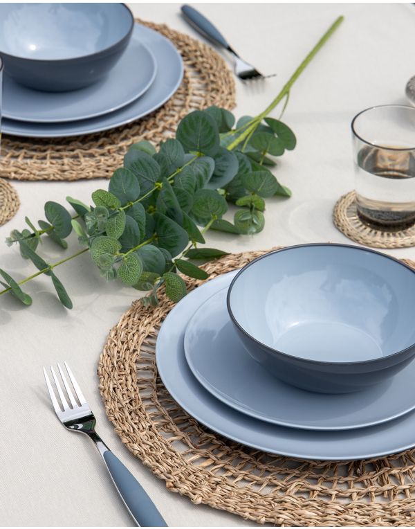 Besteck, Untertasse, Gabel, Teller