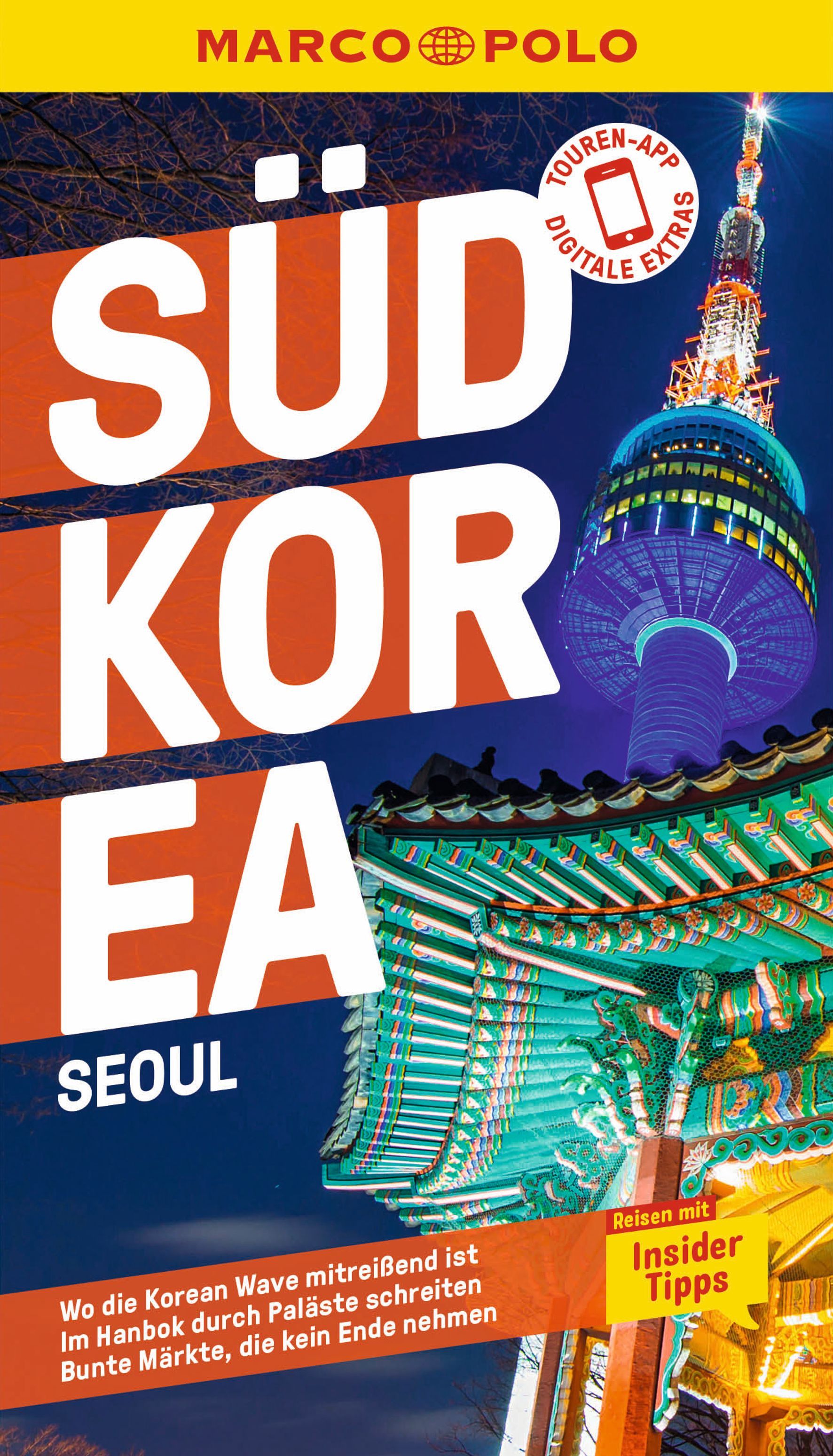 MARCO POLO Reiseführer Südkorea Werbung, Plakat