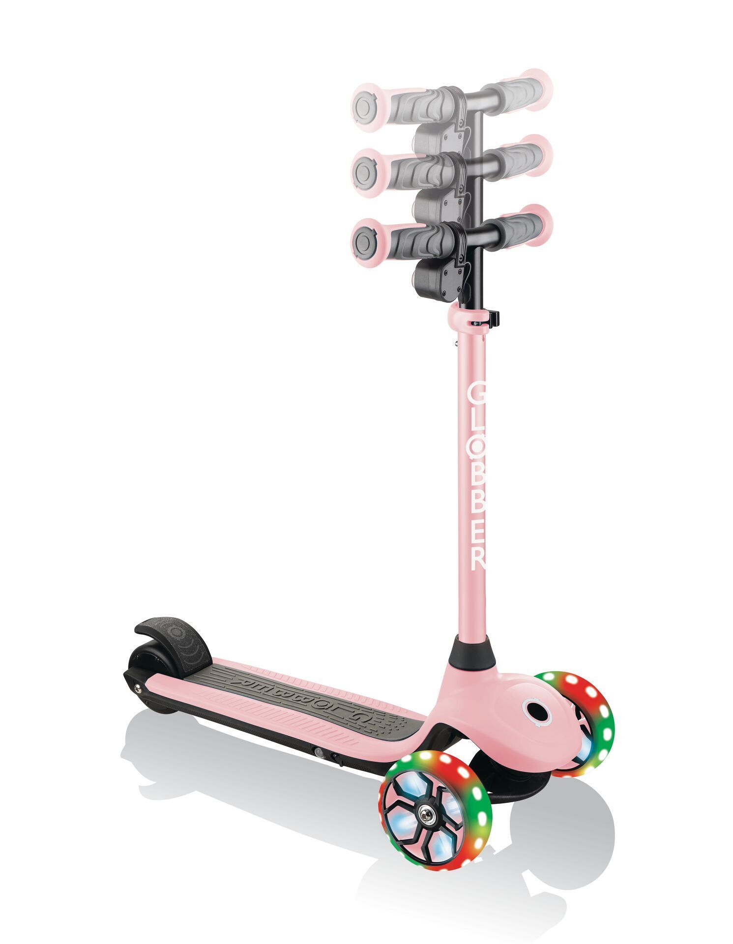 Transport, Fahrzeug, Kinderroller, Tretroller, Rosa, Rad