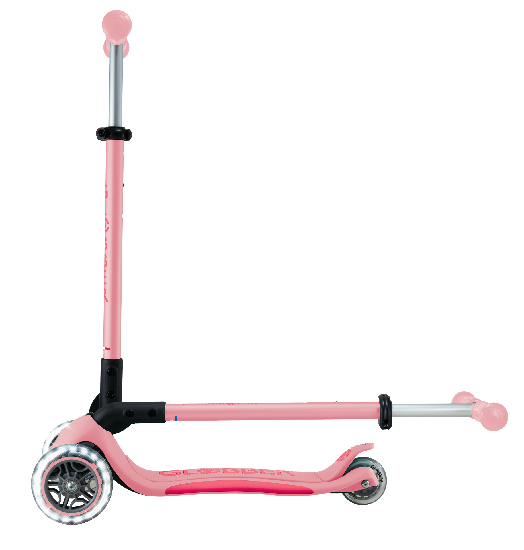 Roller, Kindertretroller, Pastellrosa