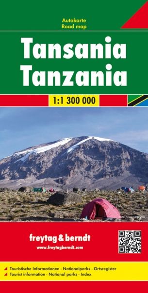 9783707913330YZFgtwjeZPnoQ cover freytag&berndt autokarte tansania