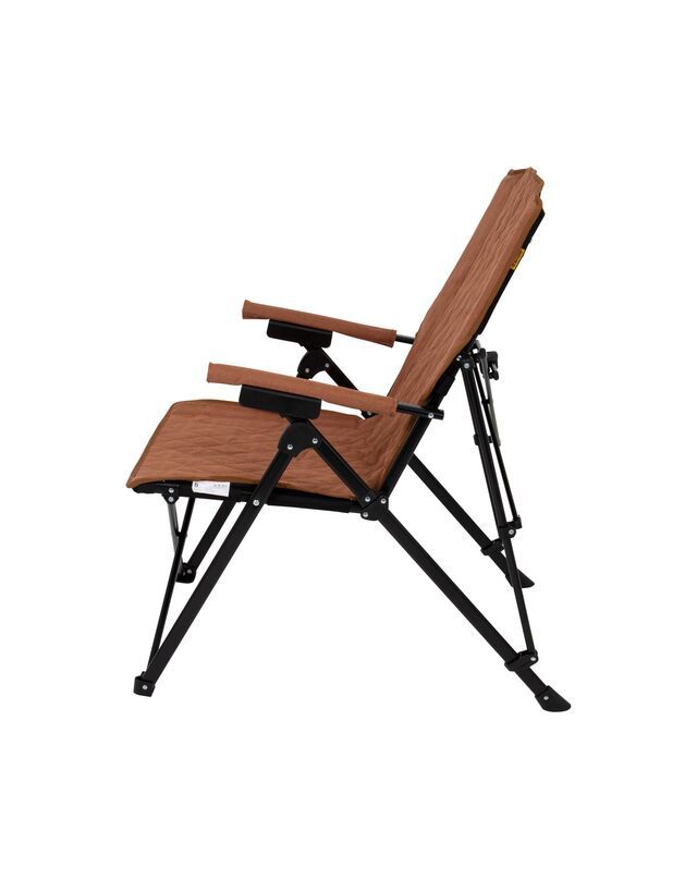 Faltstuhl, Campingstuhl, Gepolstert, Armlehnenpolster, Metallrahmen