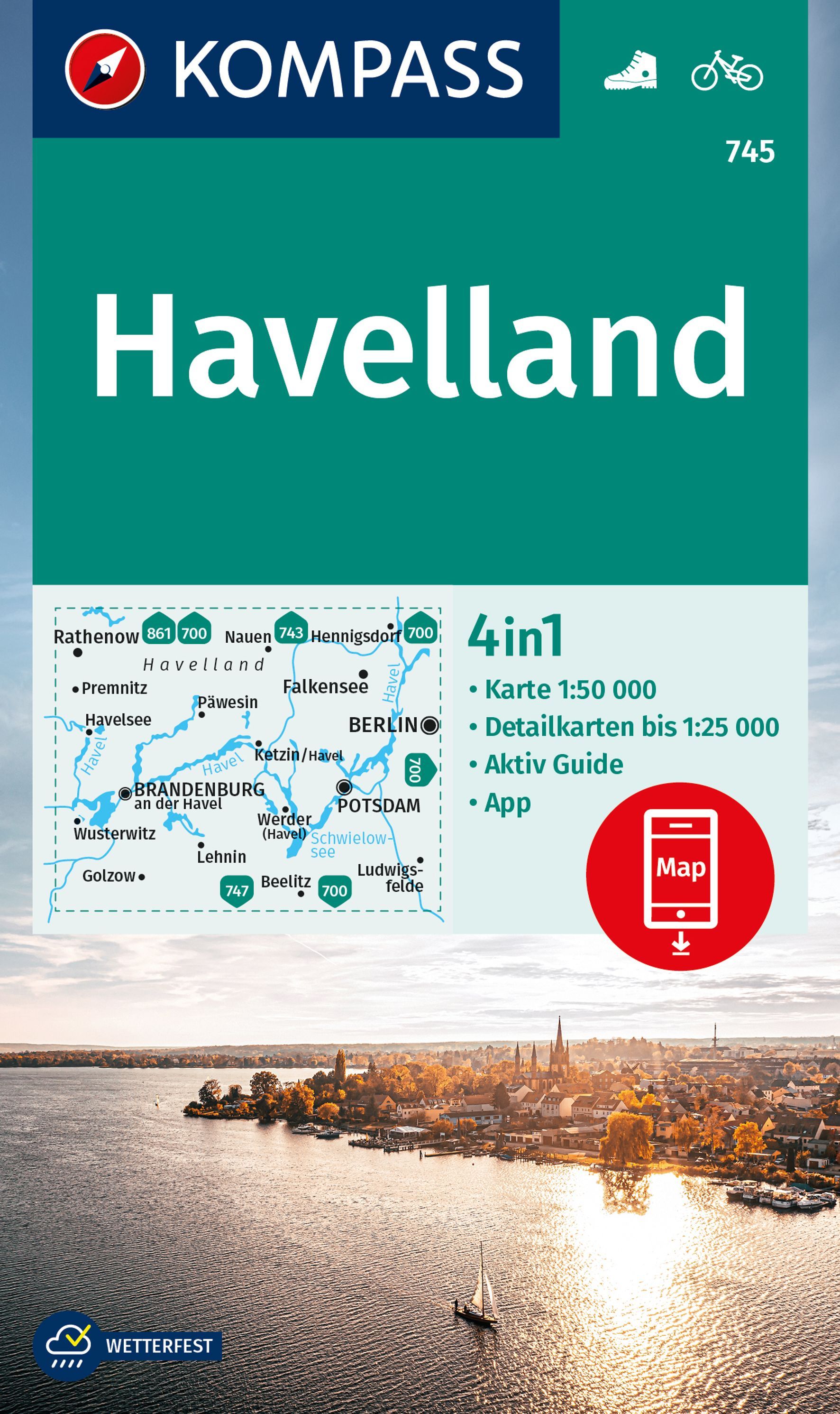 9783991214892 Cover, Karte Havelland