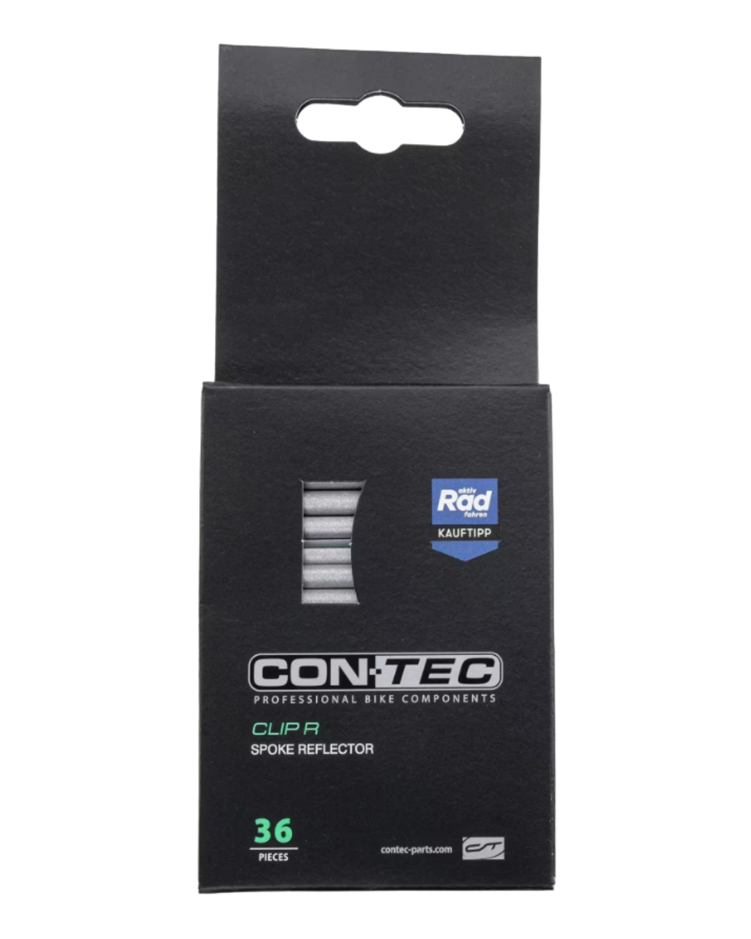 Fahrradteile, Speichenreflektor, Clip, 36 Stück, Con-Tec