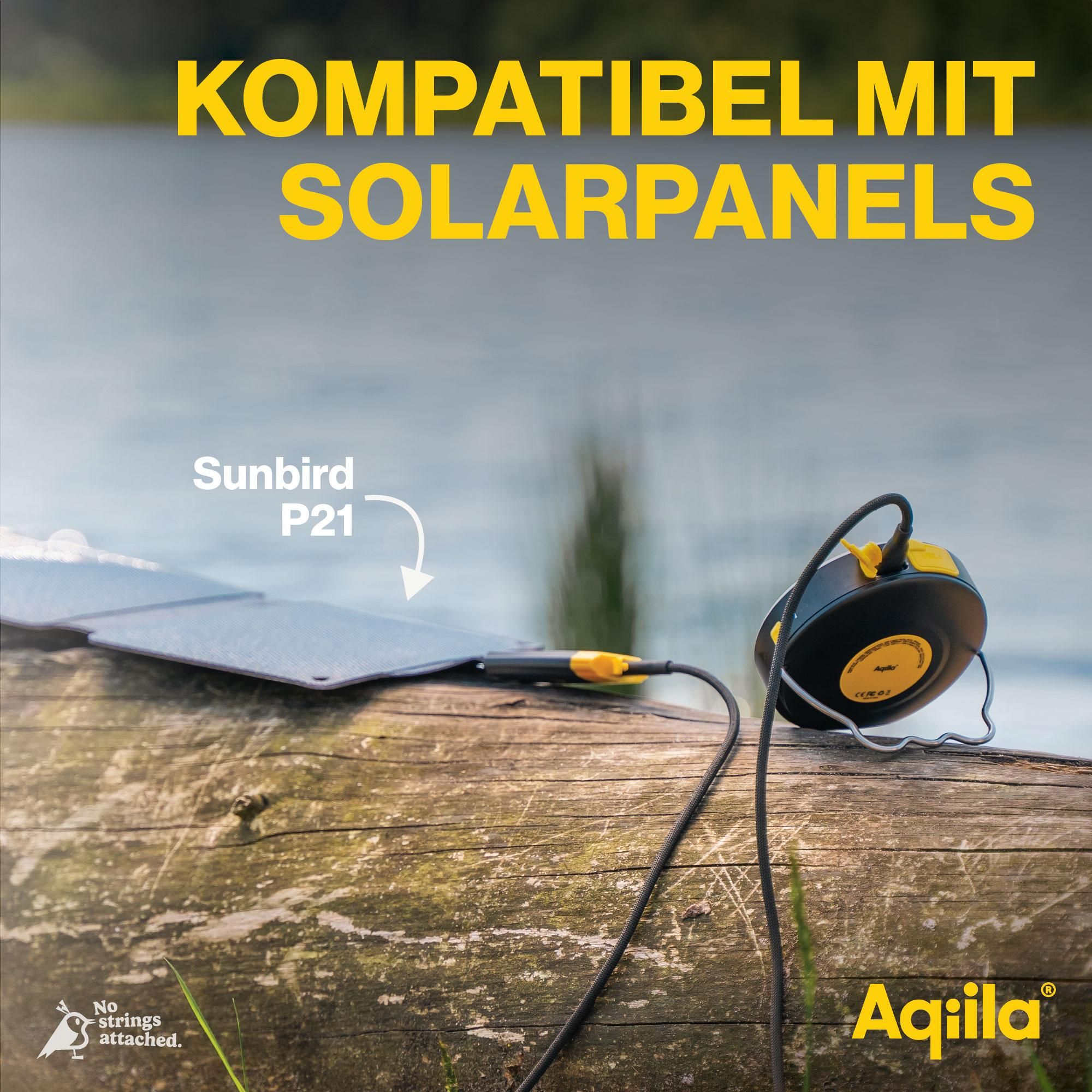 solar panel, headphones, wooden surface, outdoor, Sonnenvogel P21
