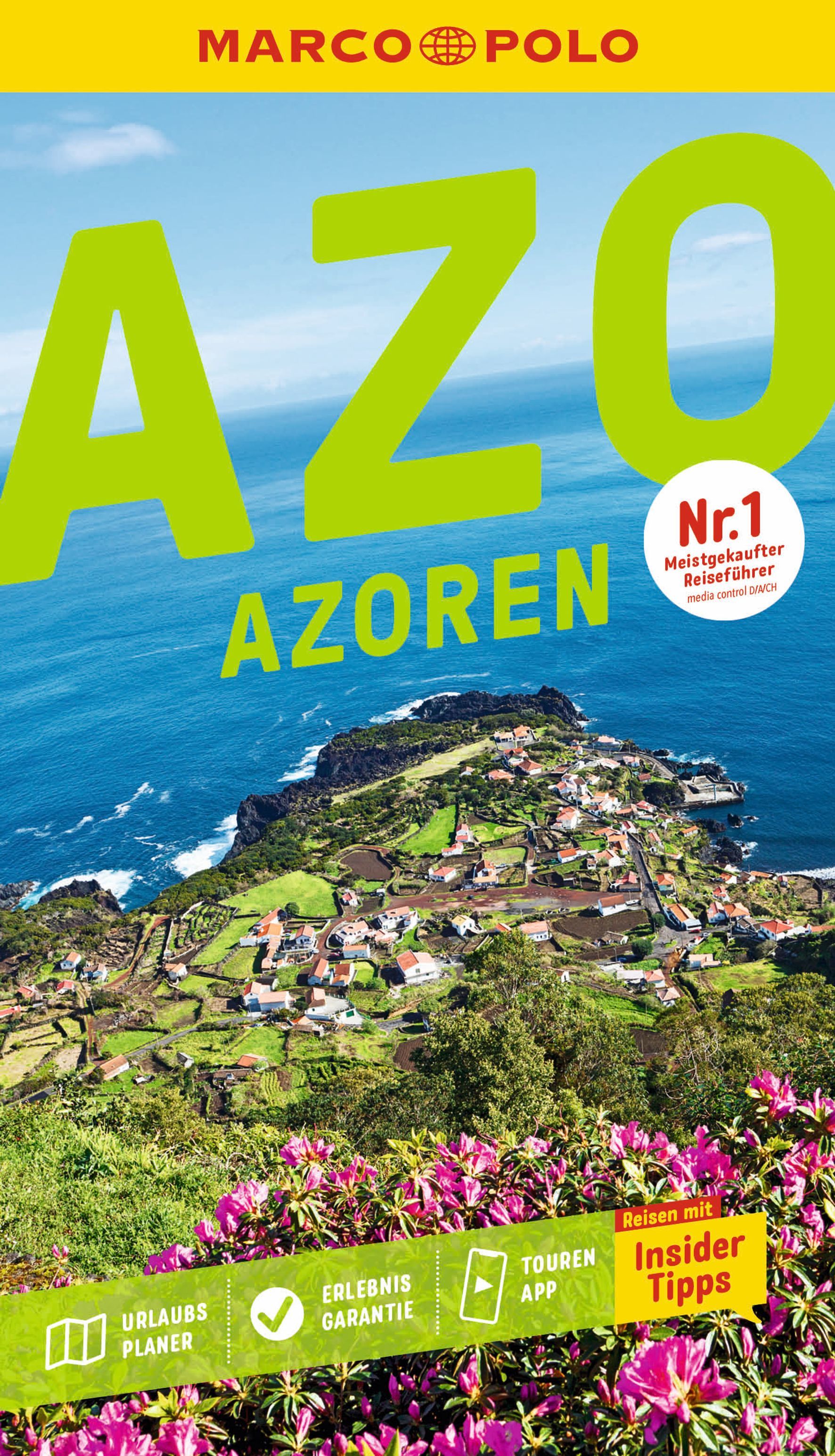 MARCO POLO Reiseführer Azoren Land, Werbung, Veröffentlichung, Plakat, Meer