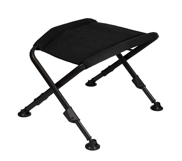 Beinauflage schwarz, Hocker